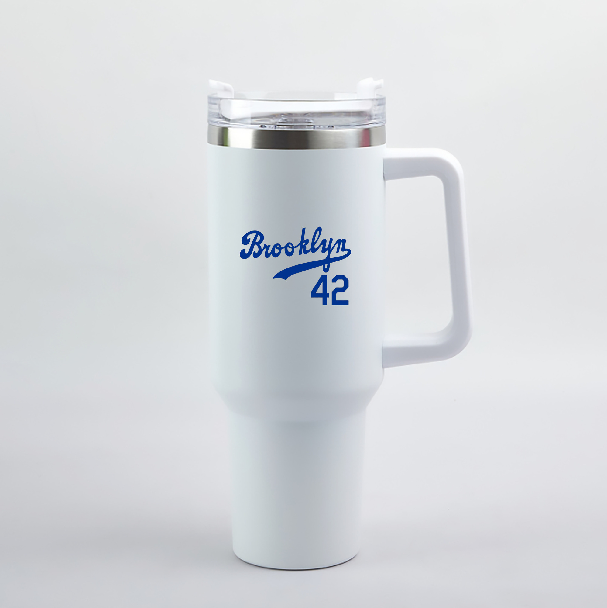  40oz Handle Car Tumbler – Durable Stainless Steel Travel Mug With UV Print – Double Wall Insulated, Fits Most Car Cup Holders