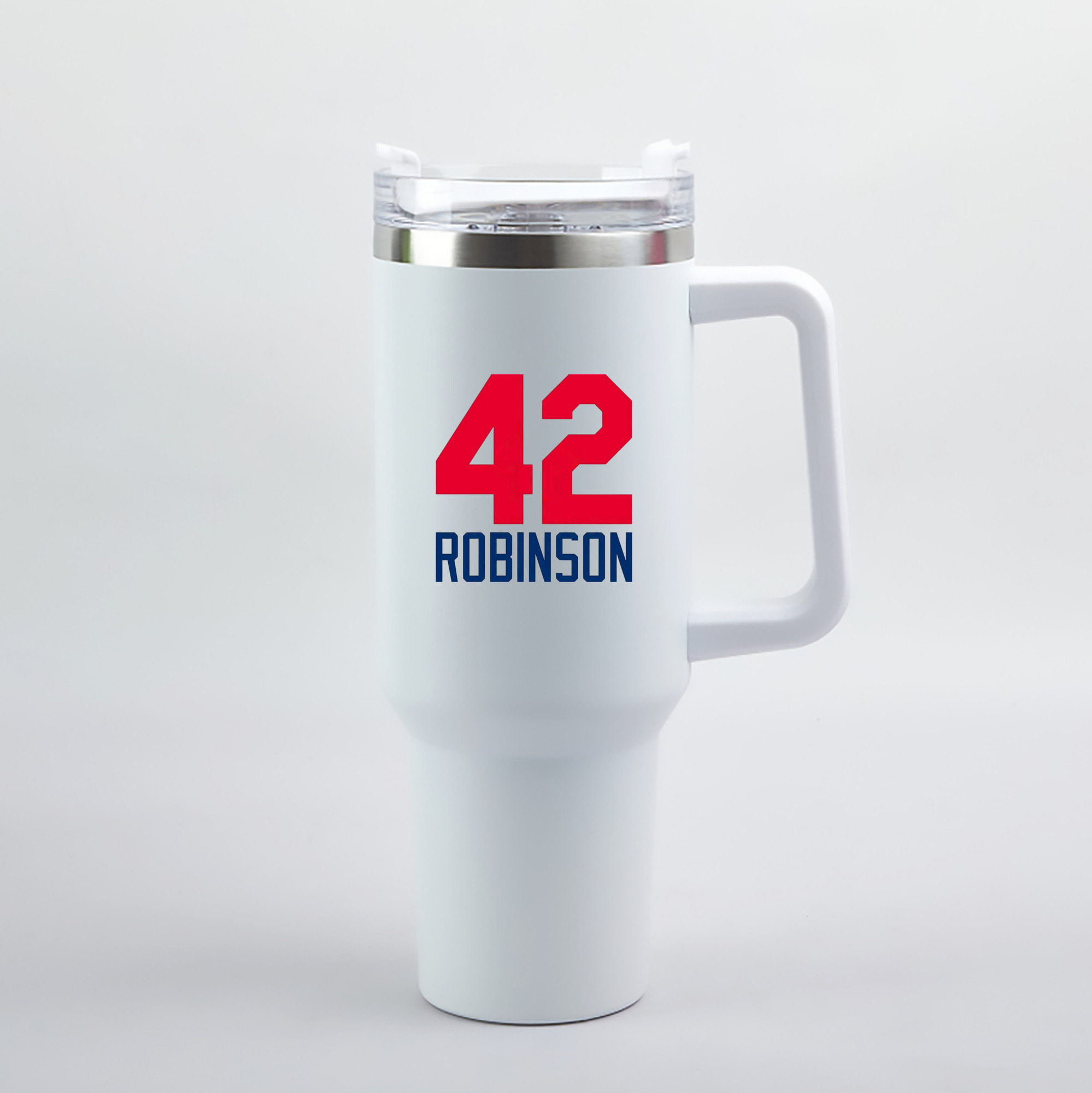  40oz Handle Car Tumbler – Durable Stainless Steel Travel Mug With UV Print – Double Wall Insulated, Fits Most Car Cup Holders