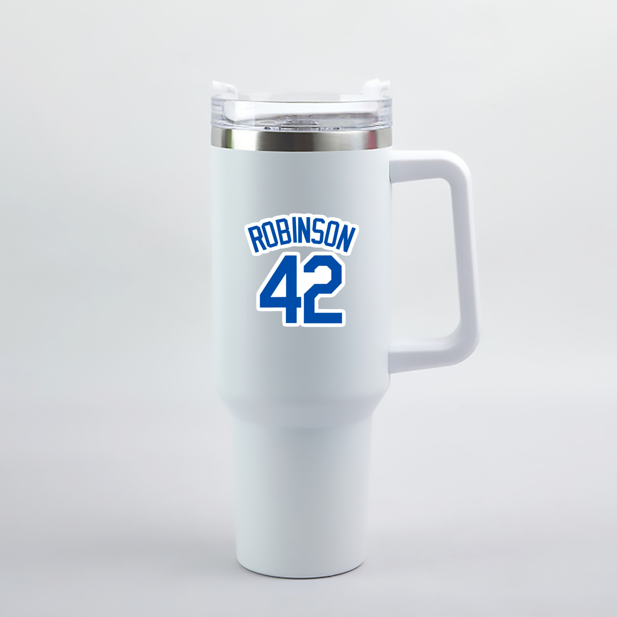  40oz Handle Car Tumbler – Durable Stainless Steel Travel Mug With UV Print – Double Wall Insulated, Fits Most Car Cup Holders