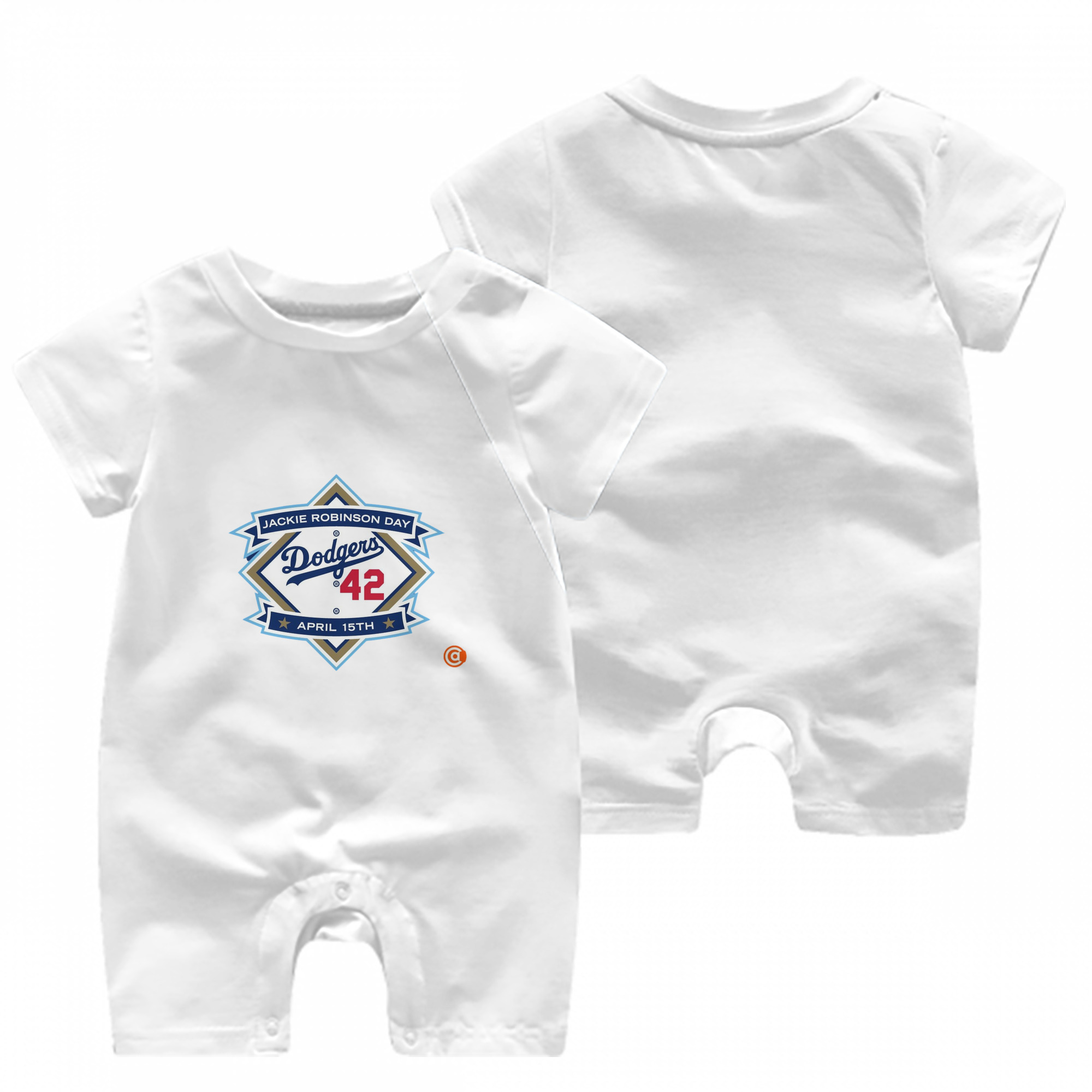  Baby Short Sleeve Onesie – 100% Cotton Soft & Breathable Digital Print Romper – Double-Sided Print, Snap Closure For Easy Diaper Changes – Comfortable For Boys & Girls