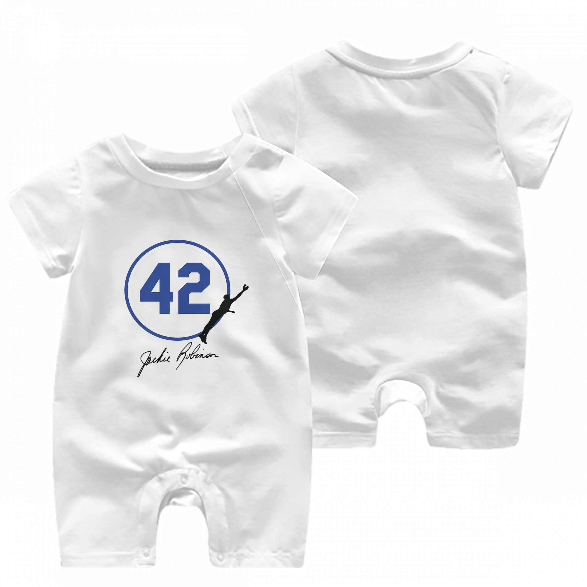  Baby Short Sleeve Onesie – 100% Cotton Soft & Breathable Digital Print Romper – Double-Sided Print, Snap Closure For Easy Diaper Changes – Comfortable For Boys & Girls