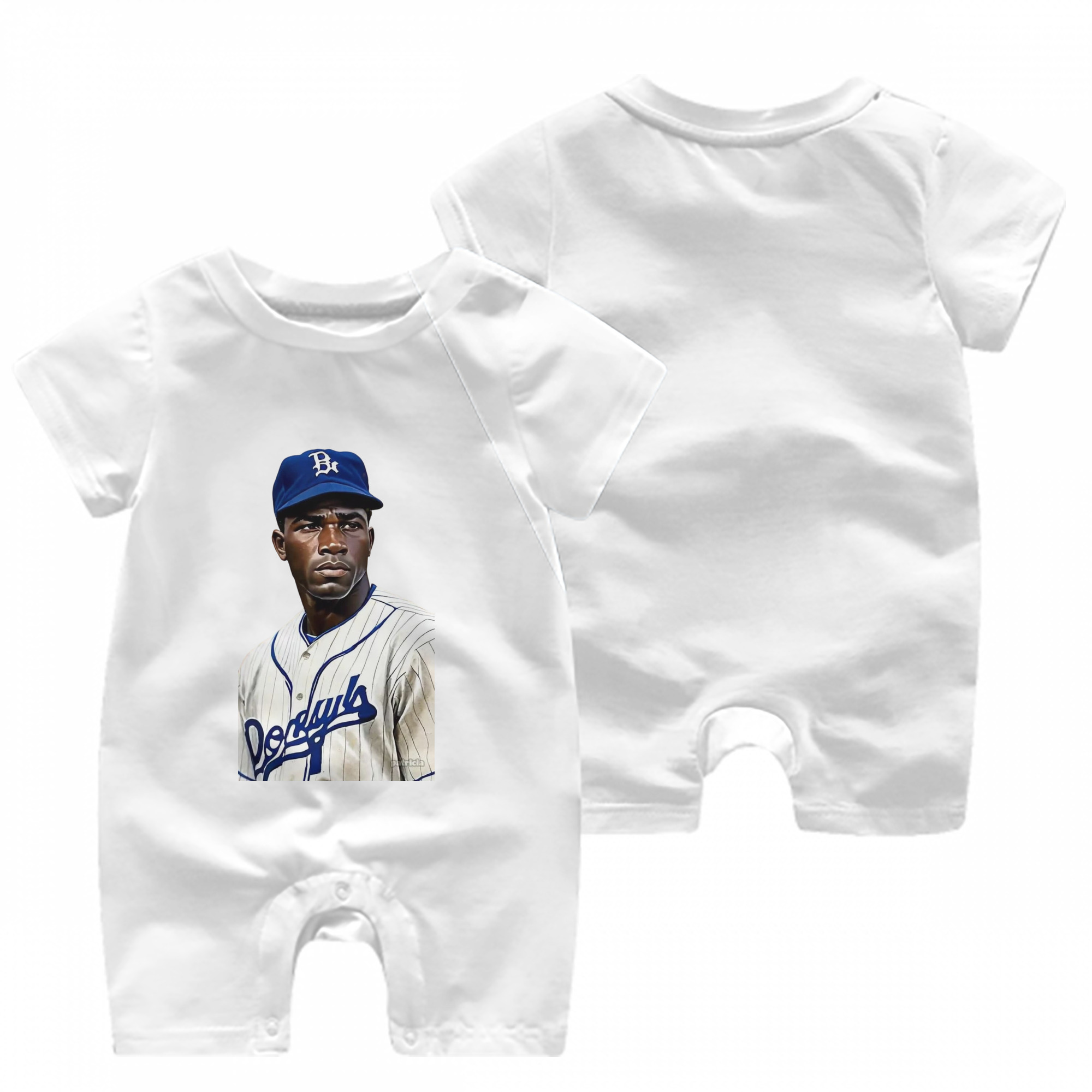  Baby Short Sleeve Onesie – 100% Cotton Soft & Breathable Digital Print Romper – Double-Sided Print, Snap Closure For Easy Diaper Changes – Comfortable For Boys & Girls