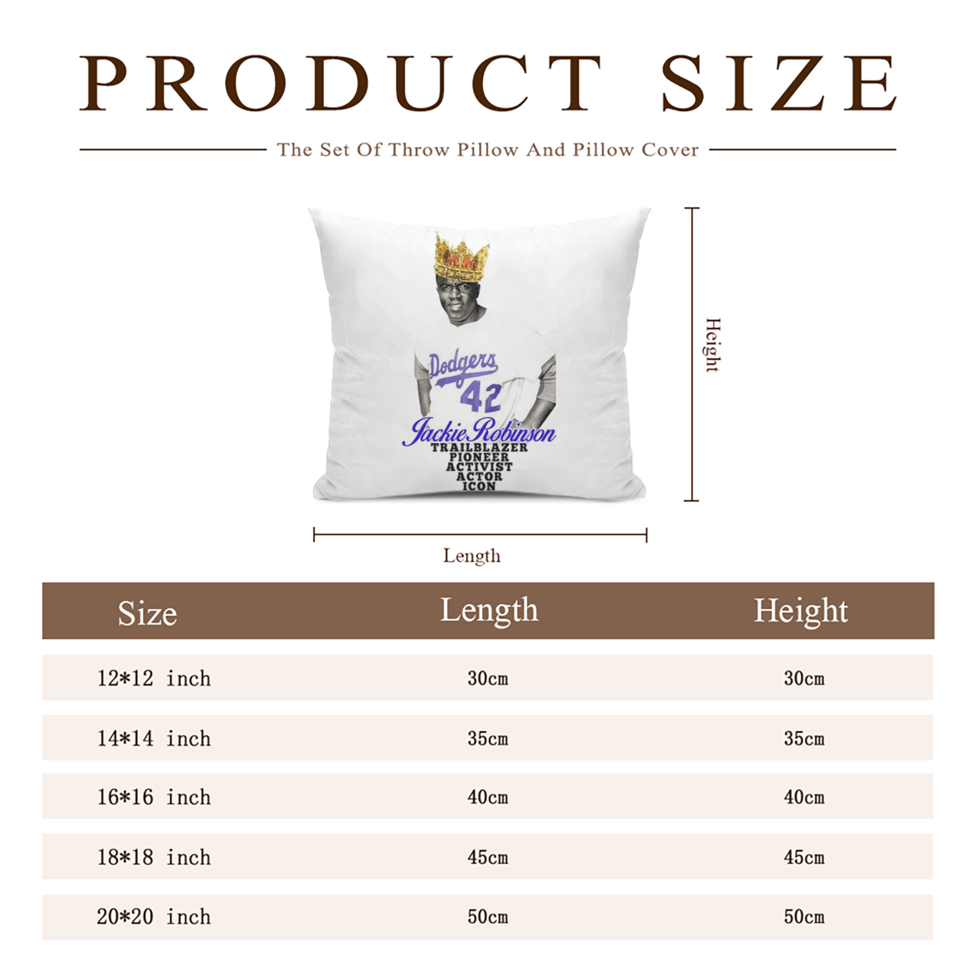  Soft Polyester Pillow Cover With Insert – Double-Sided Design, Invisible Zipper, Durable & Breathable – Easy Care Cushion Set