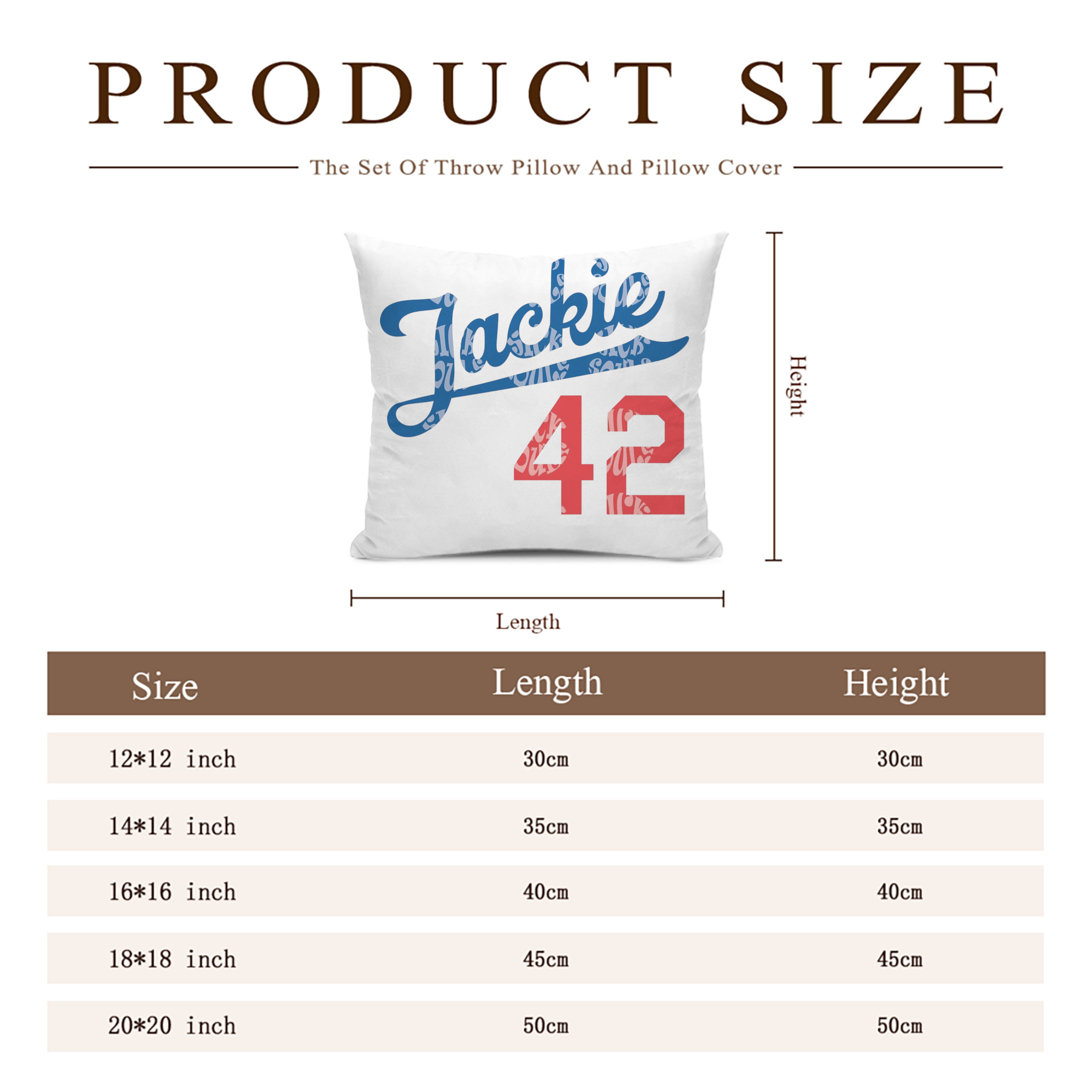  Soft Polyester Pillow Cover With Insert – Double-Sided Design, Invisible Zipper, Durable & Breathable – Easy Care Cushion Set