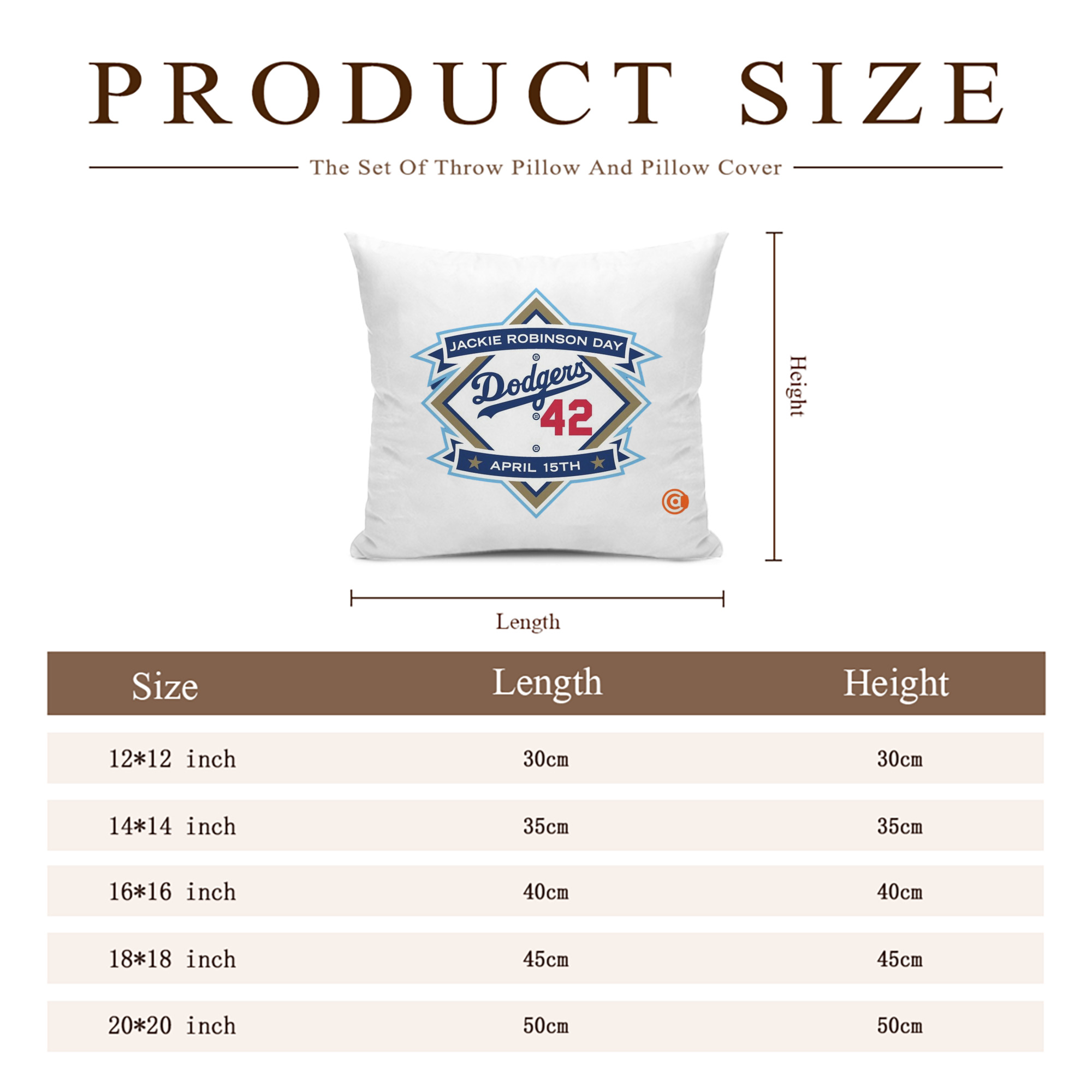  Soft Polyester Pillow Cover With Insert – Double-Sided Design, Invisible Zipper, Durable & Breathable – Easy Care Cushion Set