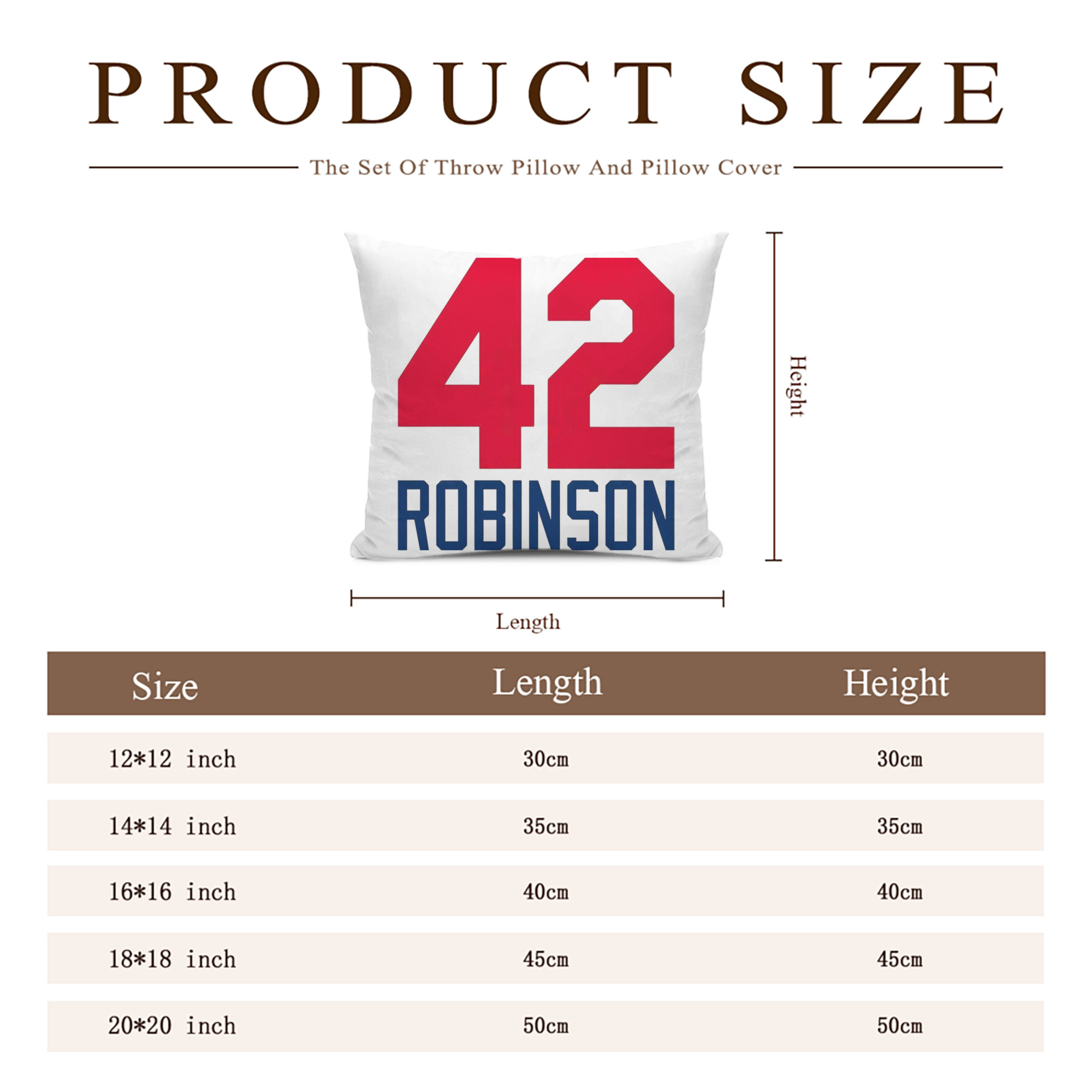  Soft Polyester Pillow Cover With Insert – Double-Sided Design, Invisible Zipper, Durable & Breathable – Easy Care Cushion Set