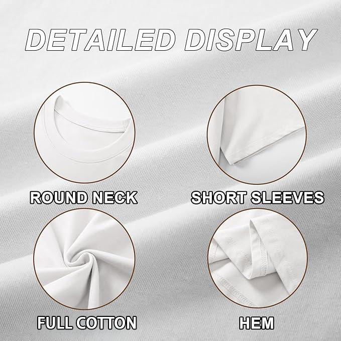  Combed Cotton T-Shirt 180g With Front Heat Transfer Print – Soft, Lightweight, Fitted Design – Stylish Casual Wear For Sports & Everyday Use