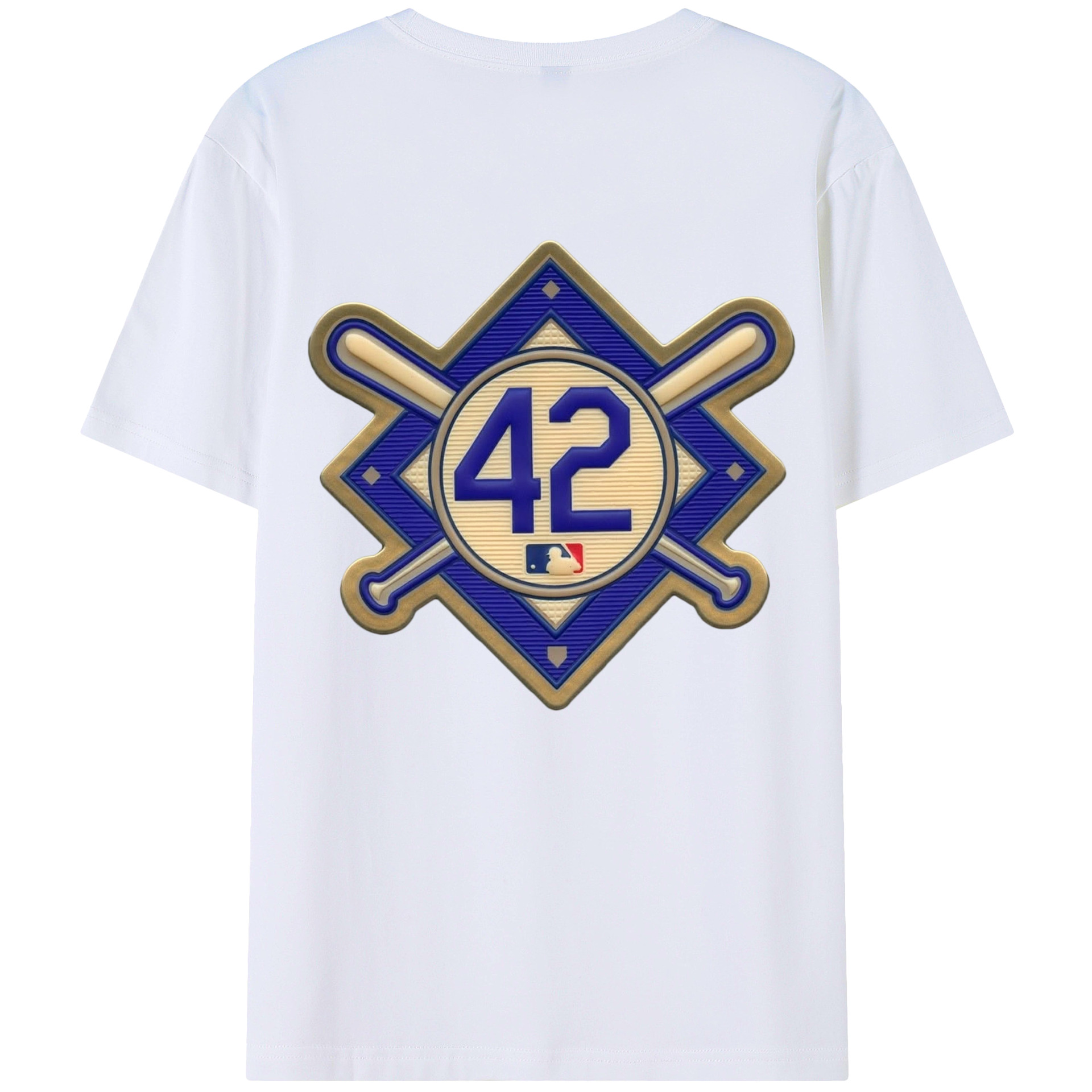  180g Combed Cotton T-Shirt With Back Heat Transfer Print – Soft, Lightweight, Fitted Design – Stylish Casual Wear For Sports & Everyday Use