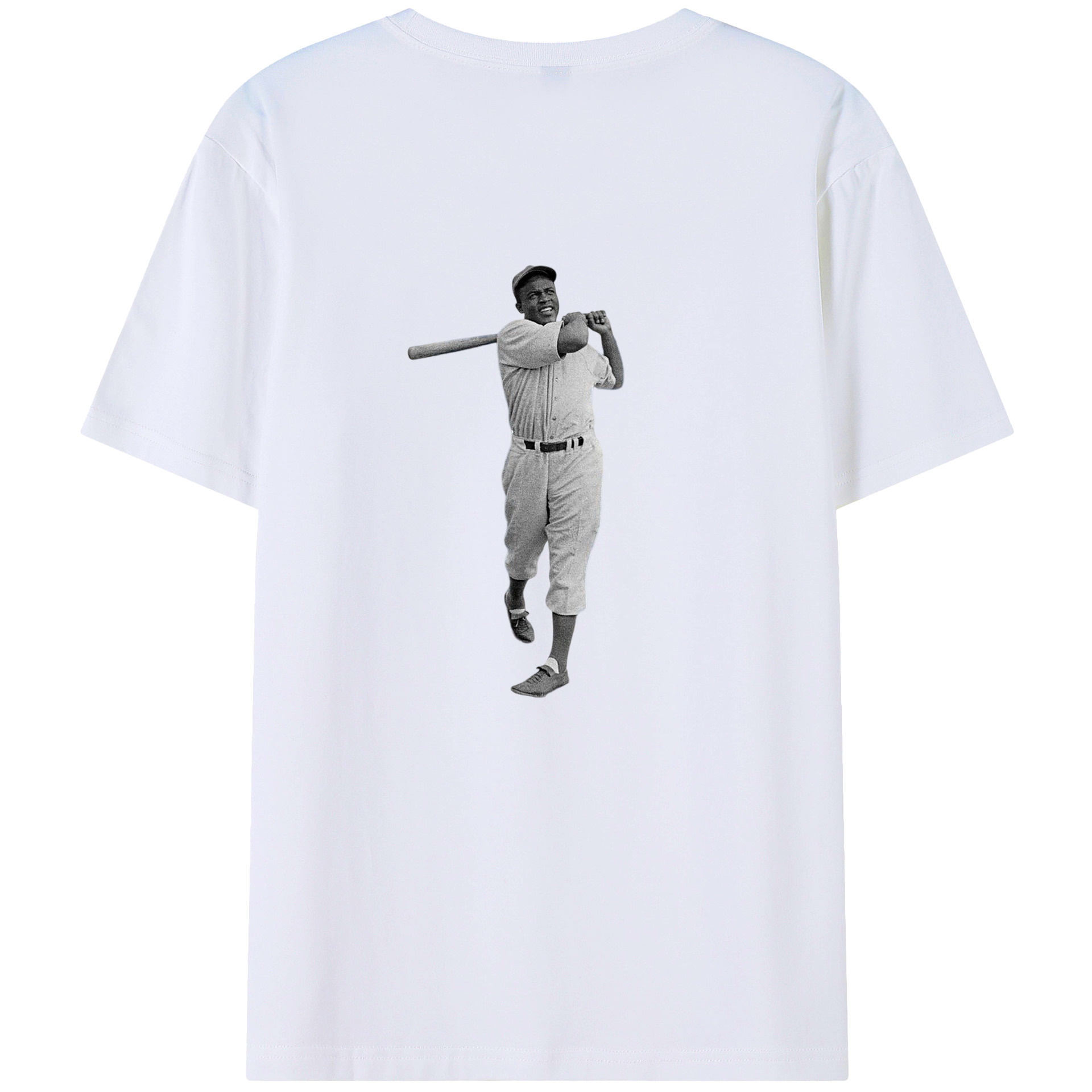  180g Combed Cotton T-Shirt With Back Heat Transfer Print – Soft, Lightweight, Fitted Design – Stylish Casual Wear For Sports & Everyday Use