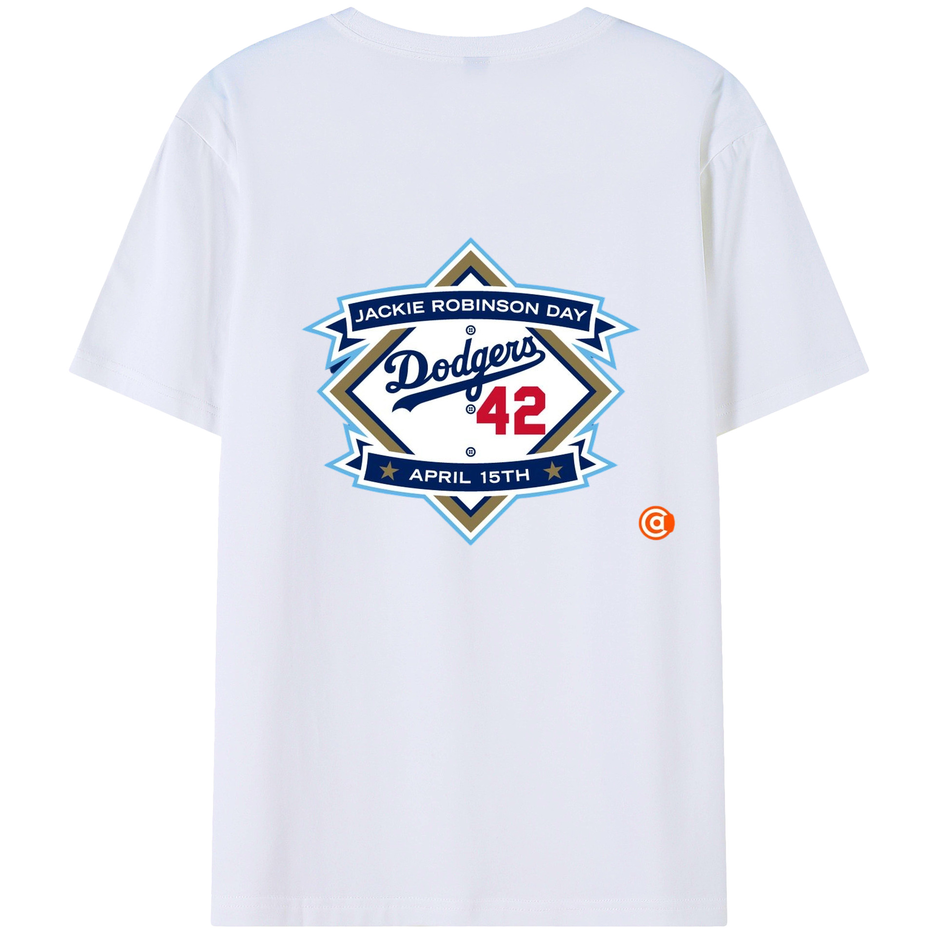  180g Combed Cotton T-Shirt With Back Heat Transfer Print – Soft, Lightweight, Fitted Design – Stylish Casual Wear For Sports & Everyday Use