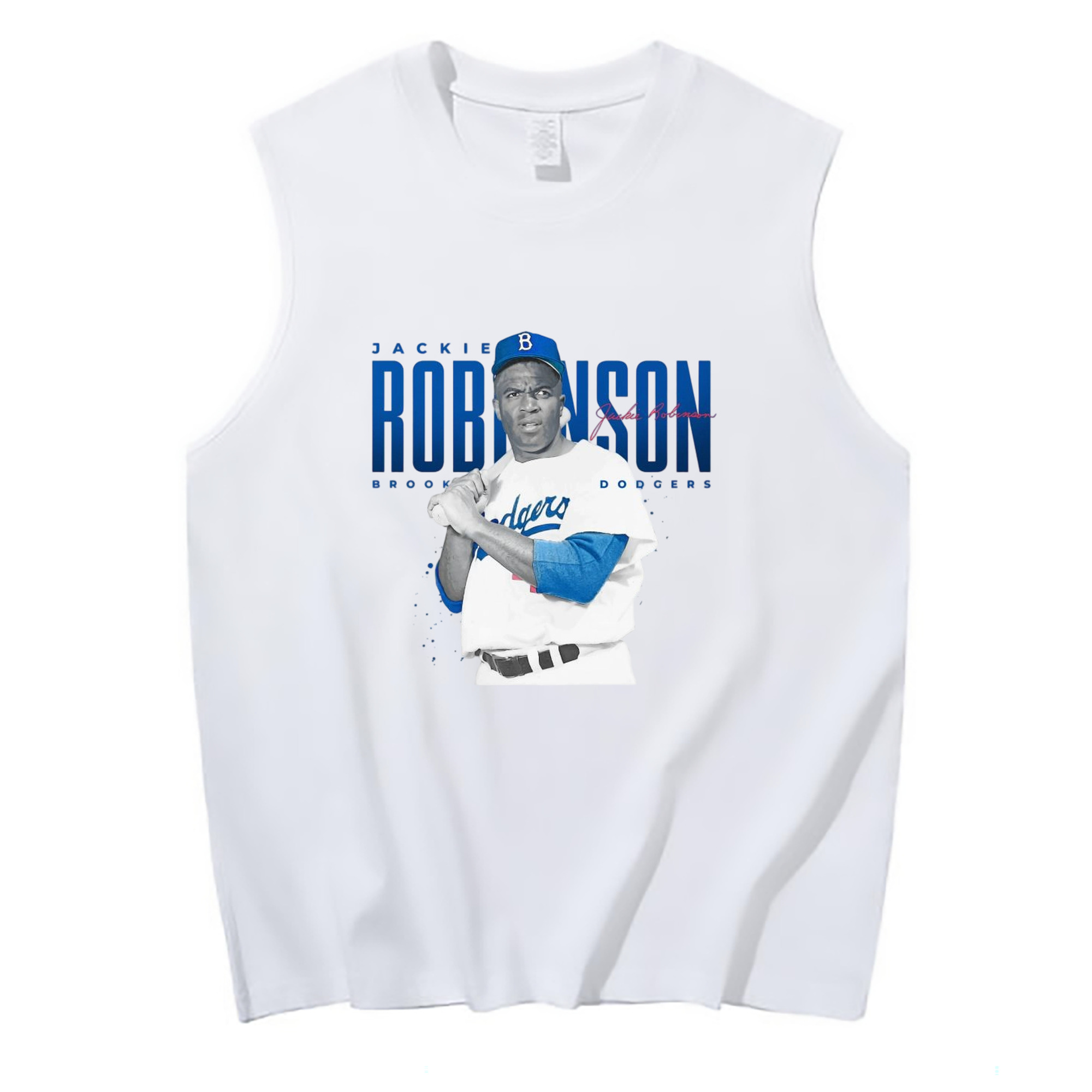  210g Combed Cotton Tank Top With Front Heat Transfer Print – Soft, Lightweight, Fitted Design – Stylish & Comfortable Casual Wear For Sports & Everyday Use