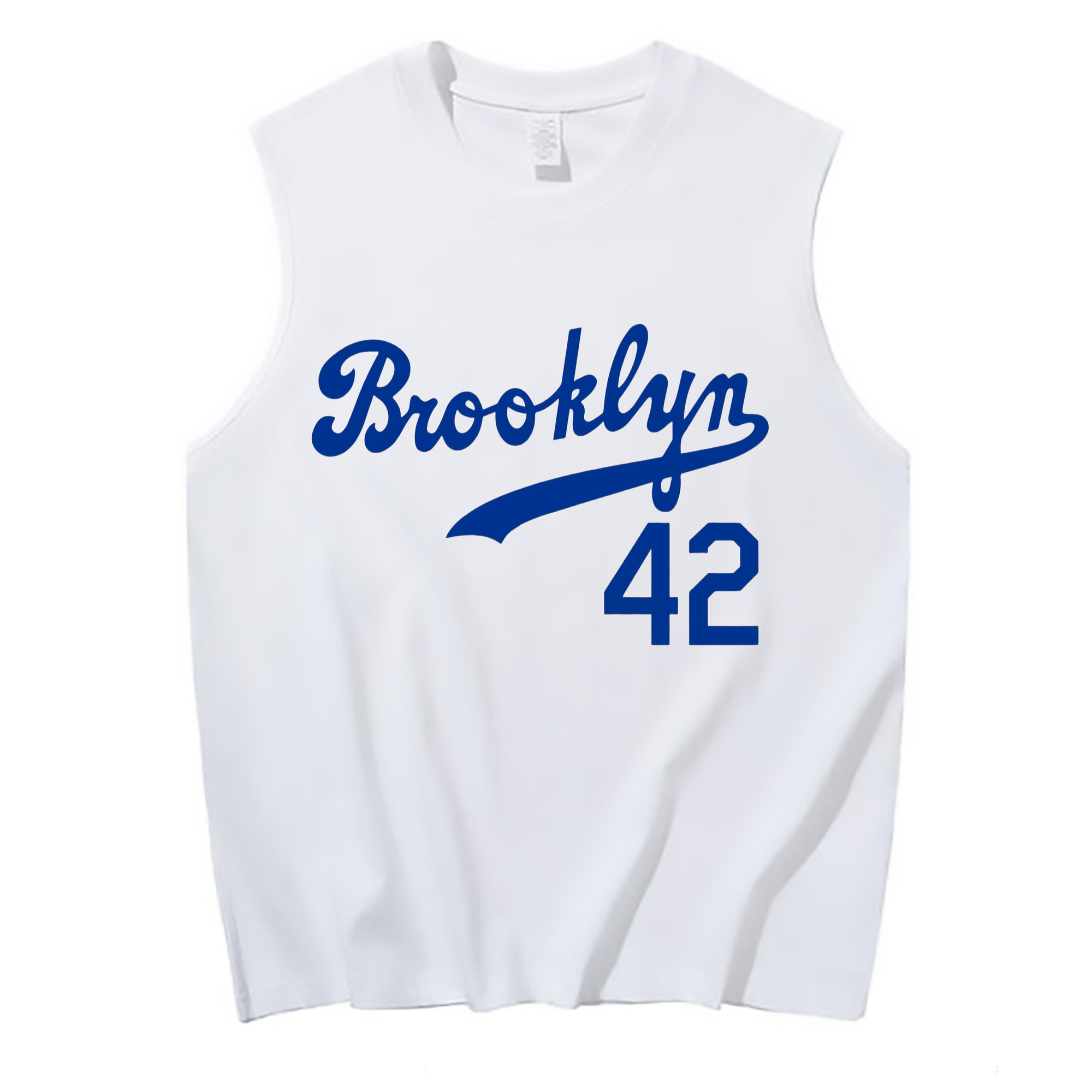  210g Combed Cotton Tank Top With Front Heat Transfer Print – Soft, Lightweight, Fitted Design – Stylish & Comfortable Casual Wear For Sports & Everyday Use