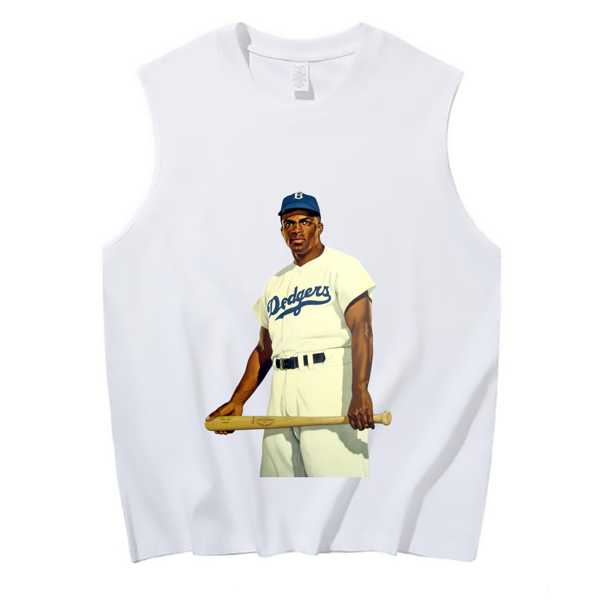  210g Combed Cotton Tank Top With Front Heat Transfer Print – Soft, Lightweight, Fitted Design – Stylish & Comfortable Casual Wear For Sports & Everyday Use