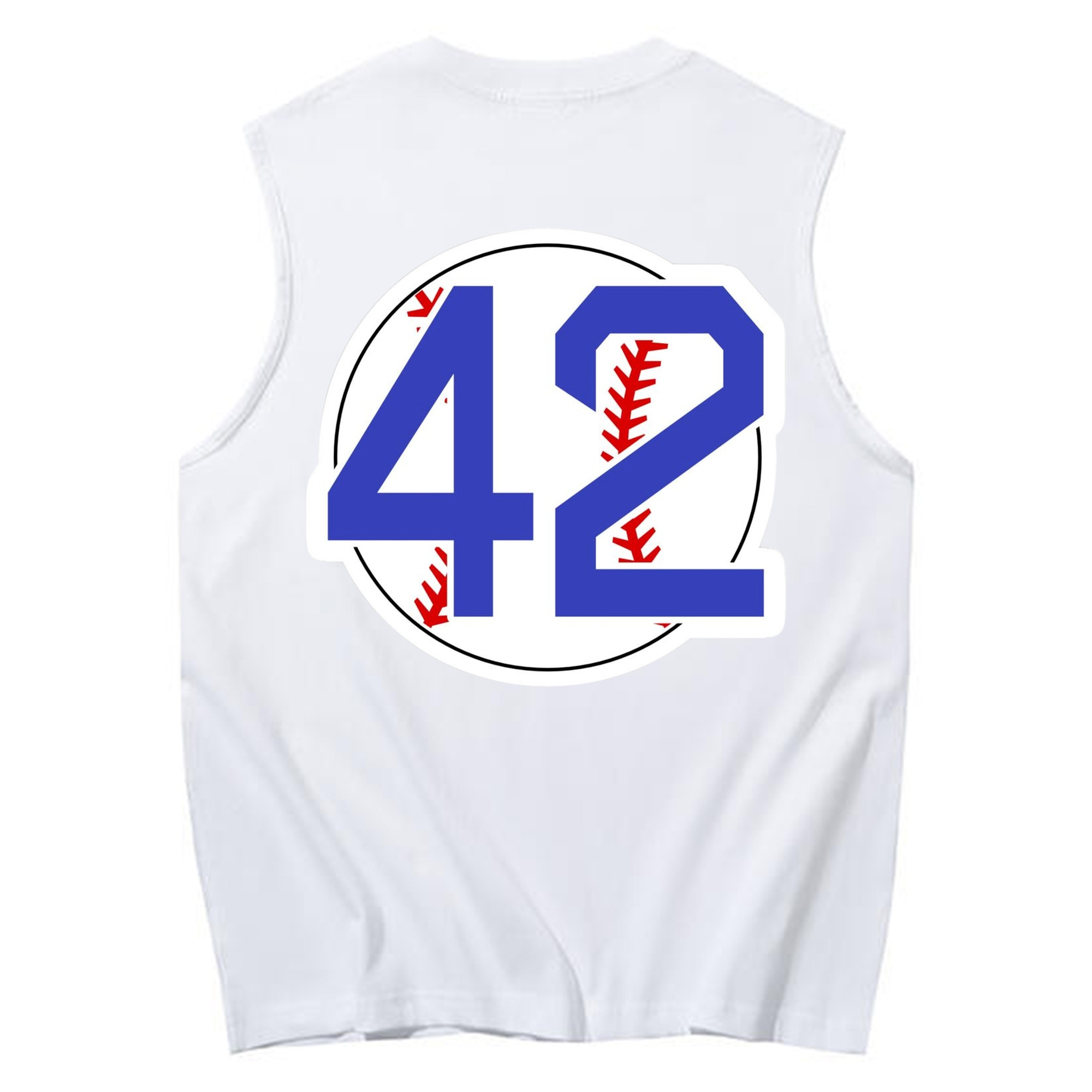  230g Pure Cotton Tank Top With Back Heat Transfer Print – Soft, Lightweight, Fitted Design – Stylish & Comfortable Casual Wear For Sports & Everyday Use