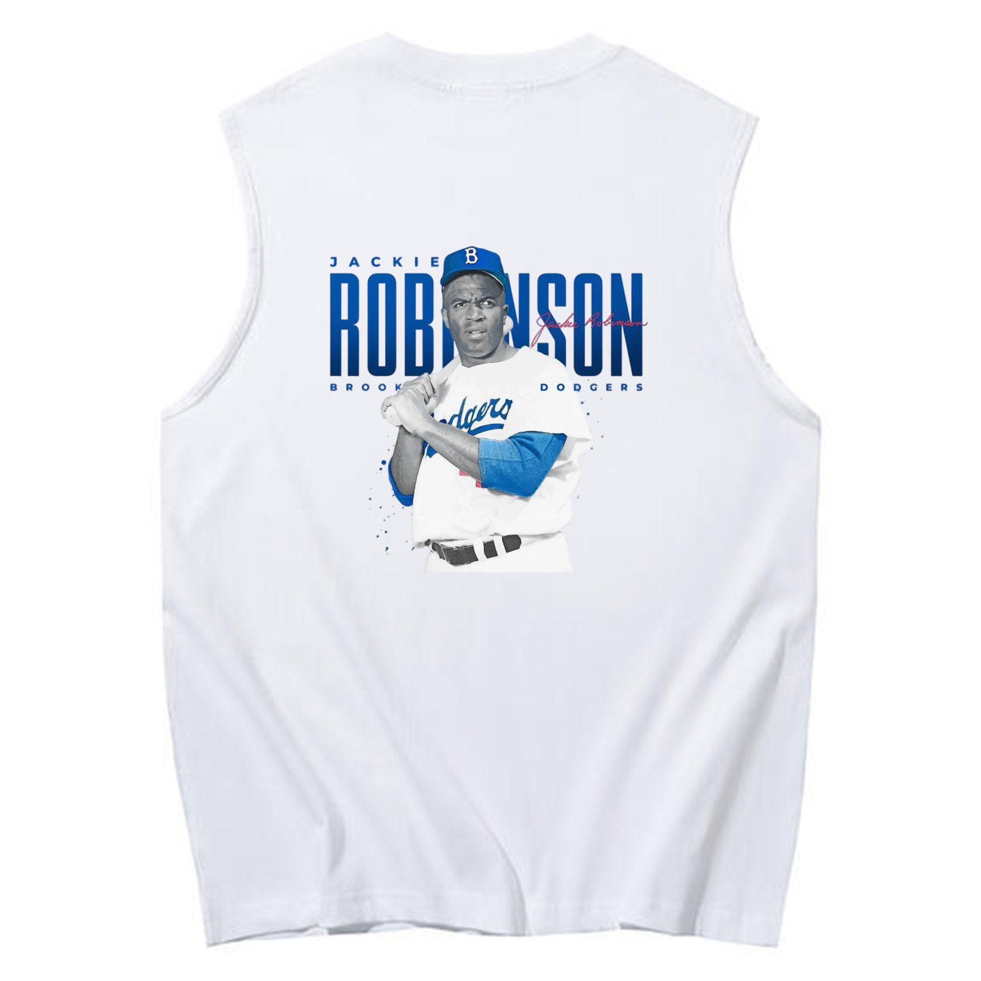  230g Pure Cotton Tank Top With Back Heat Transfer Print – Soft, Lightweight, Fitted Design – Stylish & Comfortable Casual Wear For Sports & Everyday Use