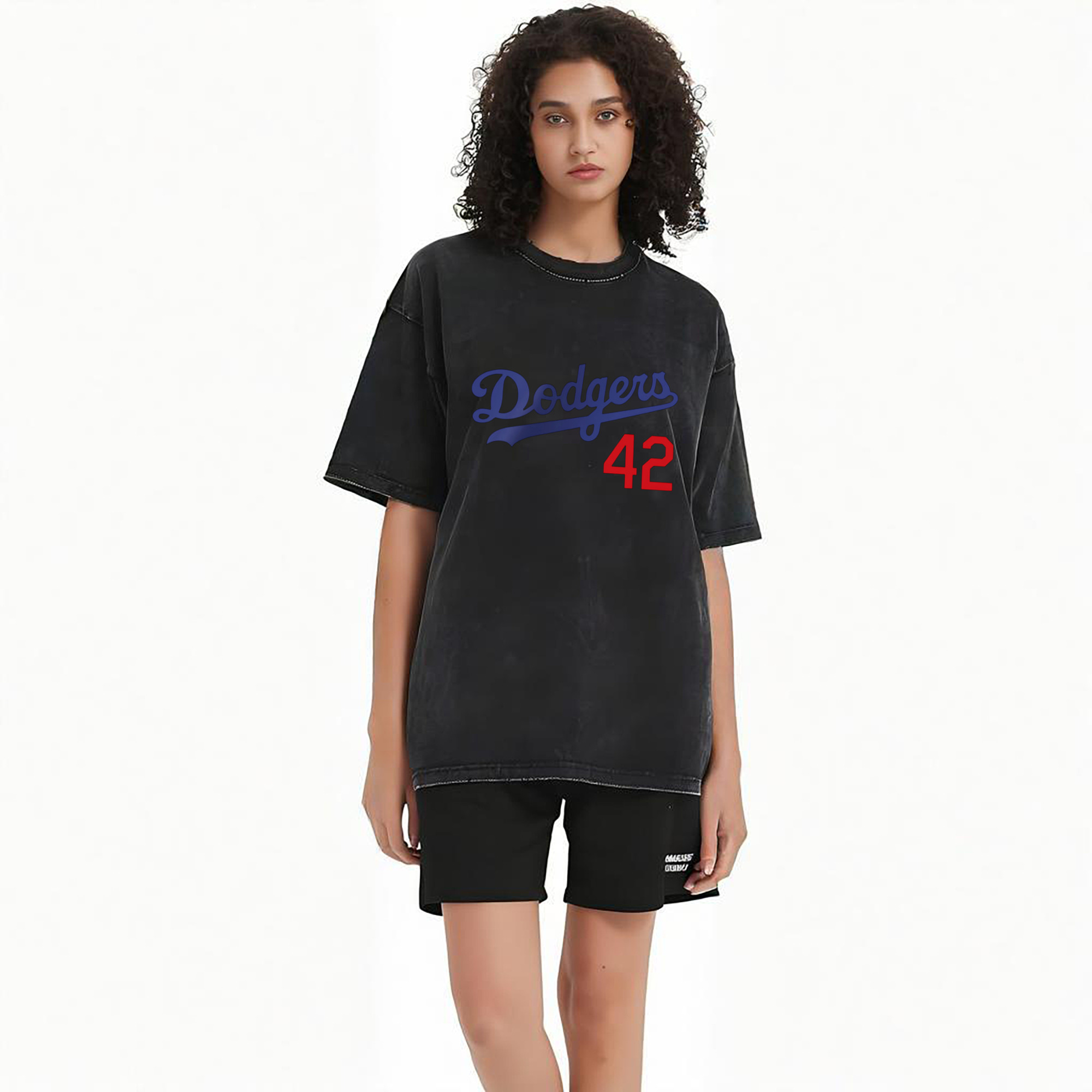  Washed Vintage Look 230g Cotton Oversized T-Shirt With Front Heat Transfer Print – Soft, Lightweight, Stylish Fit – Comfortable Casual Wear For Sports & Everyday Use