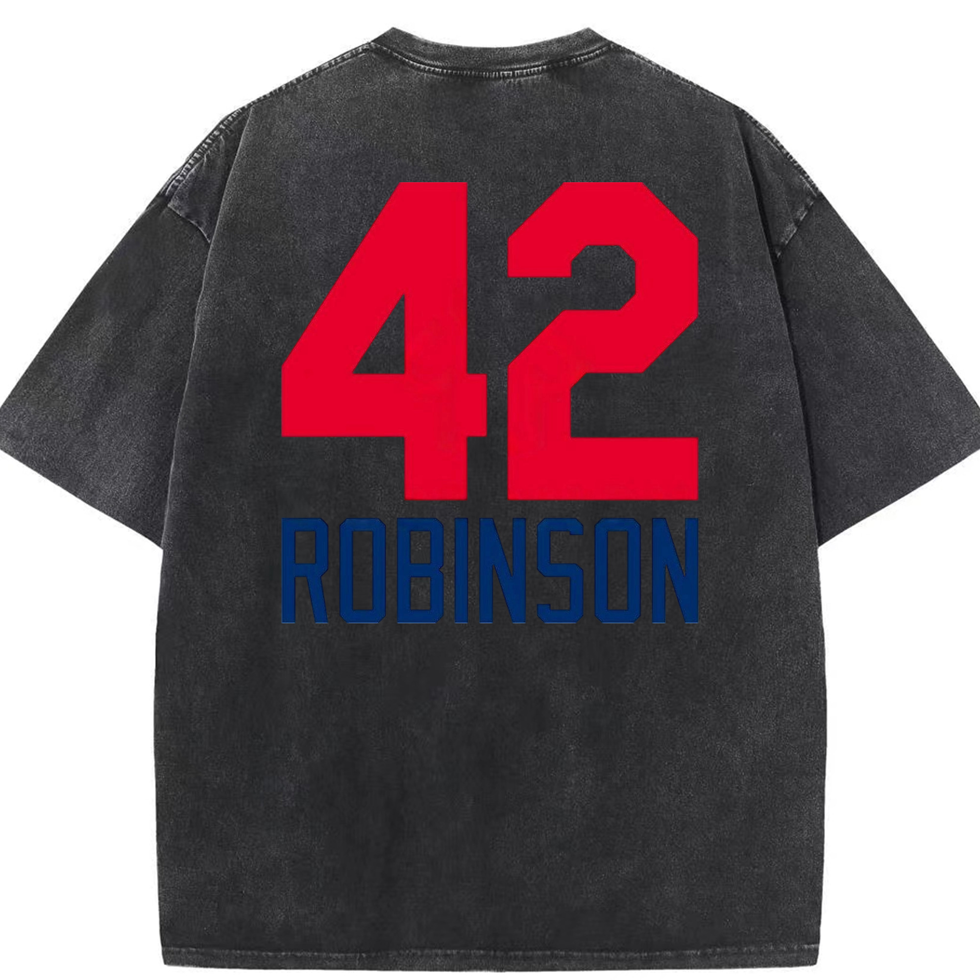  Washed Vintage 230g Cotton Oversized T-Shirt With Back Heat Transfer Print – Soft, Lightweight & Stylish – Comfortable Casual Wear For Sports & Everyday Use