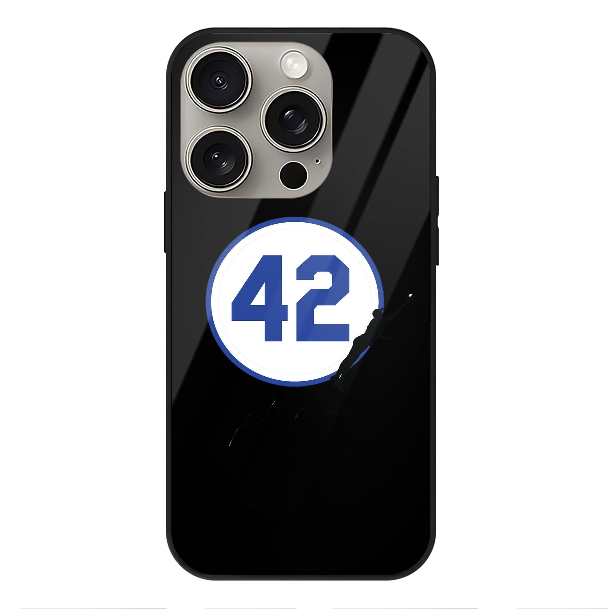  IPhone 15 Pro Mirror Phone Case – UV Printed Glass + TPU – Scratch-Resistant, Wireless Charging Compatible, Precise Fit & Stylish Design