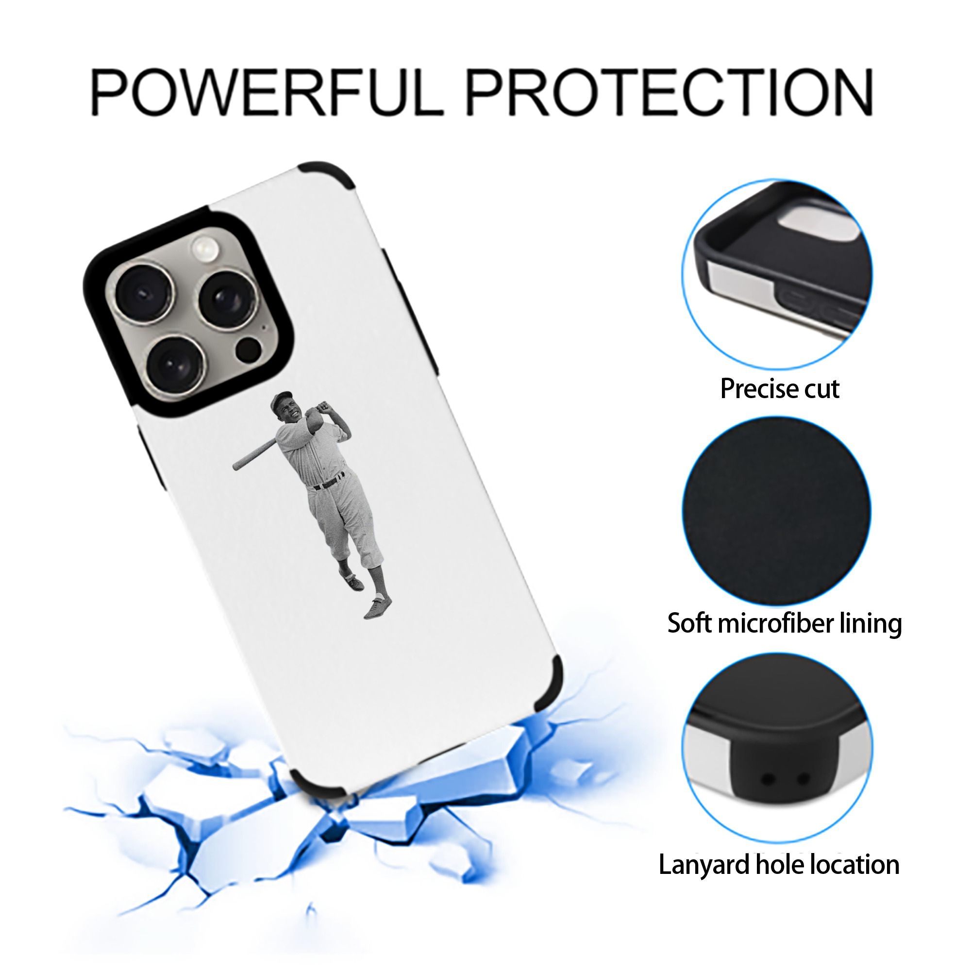  IPhone 15 Pro Max PU Leather Case – Soft Lining, 360° Protection – Precise Fit, 3D Buttons, Easy Charging – Anti-Yellowing, Easy To Clean