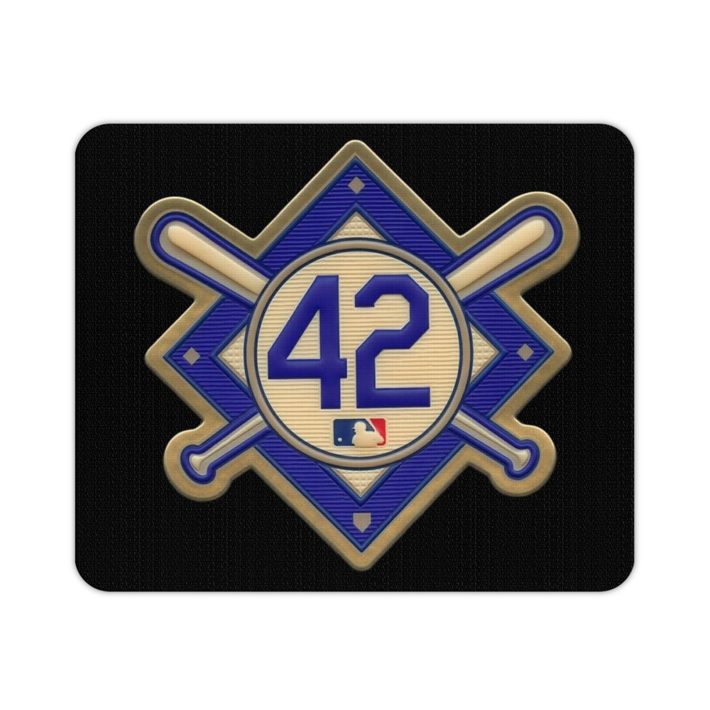  Durable Rubber Mouse Pad With Stitched Edges, Waterproof, Non-Slip Surface, Ultra-Thin Design For Gaming, Office