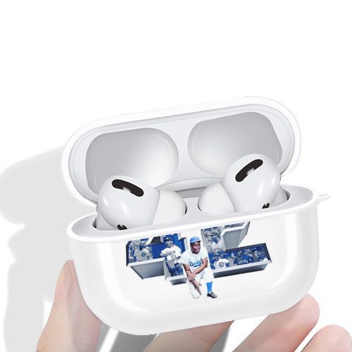  AirPods Pro Hard Case White With Keychain, Durable Flexible PC, Precise Cutouts, Anti-Fingerprint, Yellowing & Scratch Resistant, Full Protection, Washable
