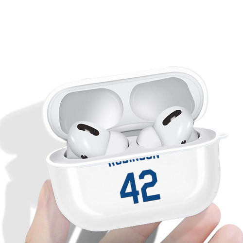  AirPods Pro Hard Case White With Keychain, Durable Flexible PC, Precise Cutouts, Anti-Fingerprint, Yellowing & Scratch Resistant, Full Protection, Washable