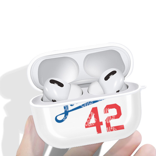  AirPods Pro Hard Case White With Keychain, Durable Flexible PC, Precise Cutouts, Anti-Fingerprint, Yellowing & Scratch Resistant, Full Protection, Washable