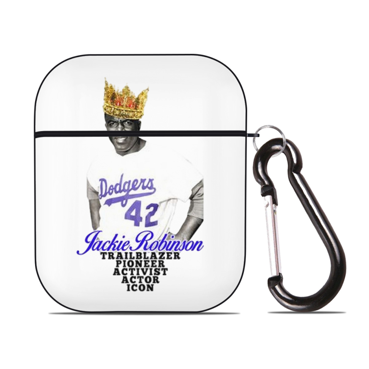  AirPods 2 Case Hard Shell Black, Flexible PC Material, Precise Cutouts, Full Protection, Anti-Fingerprint, Washable, Includes Keychain – Durable & Slim Design