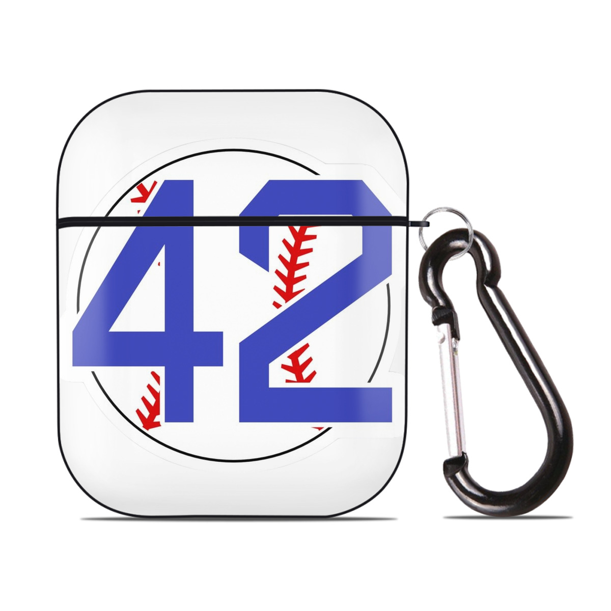  AirPods 2 Case Hard Shell Black, Flexible PC Material, Precise Cutouts, Full Protection, Anti-Fingerprint, Washable, Includes Keychain – Durable & Slim Design