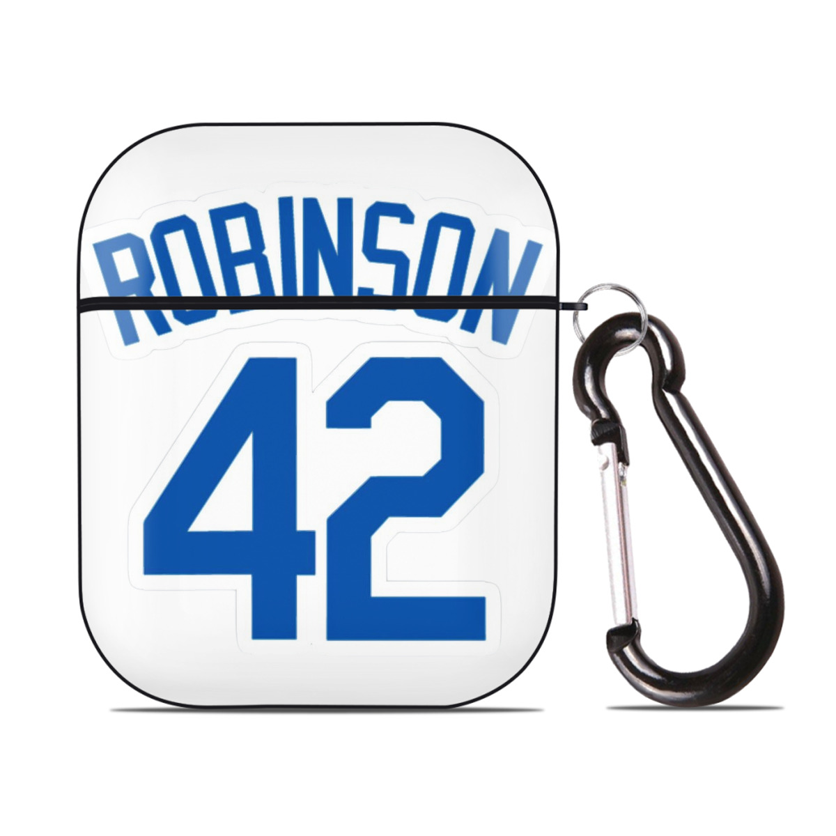  AirPods 2 Case Hard Shell Black, Flexible PC Material, Precise Cutouts, Full Protection, Anti-Fingerprint, Washable, Includes Keychain – Durable & Slim Design