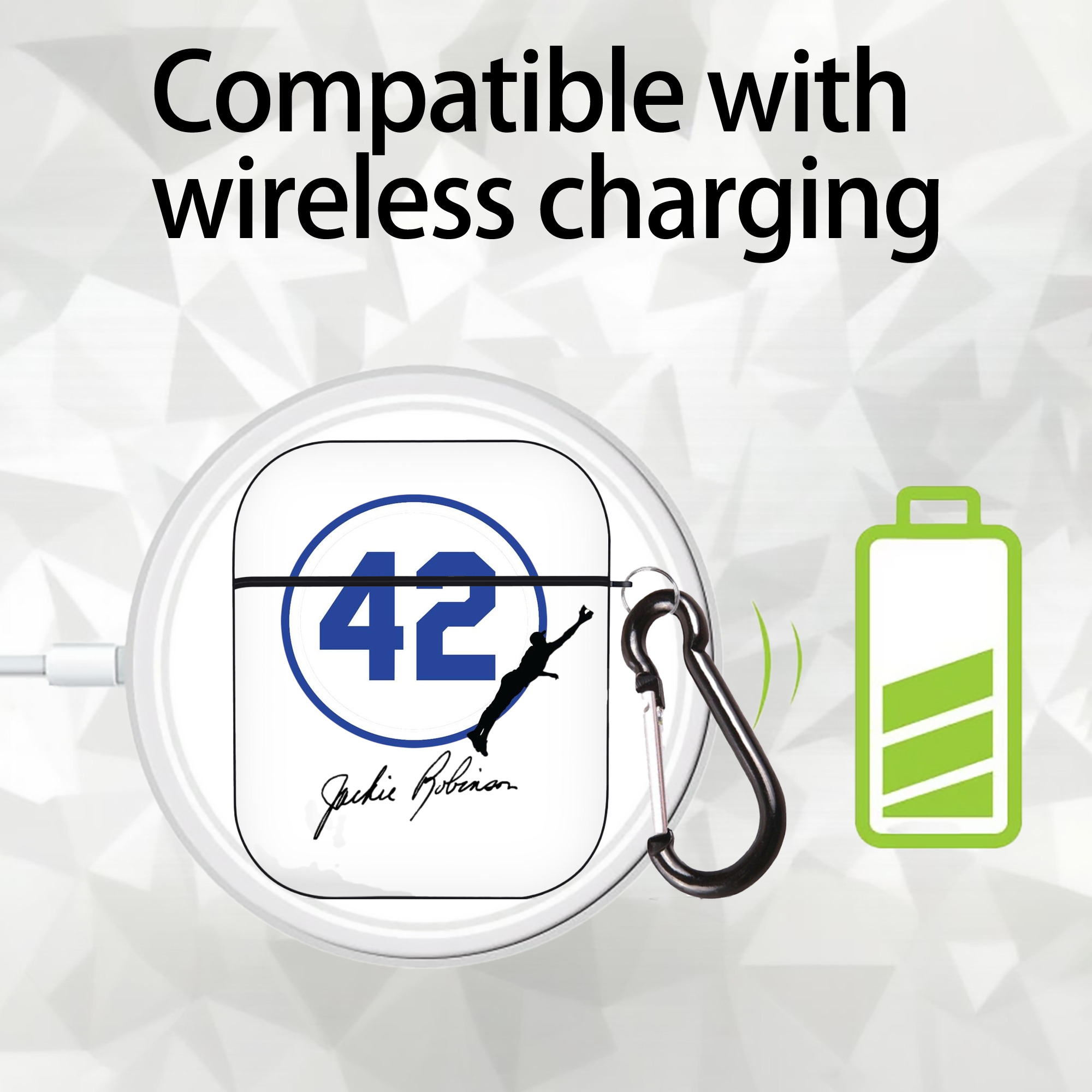  AirPods 2 Case Hard Shell Black, Flexible PC Material, Precise Cutouts, Full Protection, Anti-Fingerprint, Washable, Includes Keychain – Durable & Slim Design