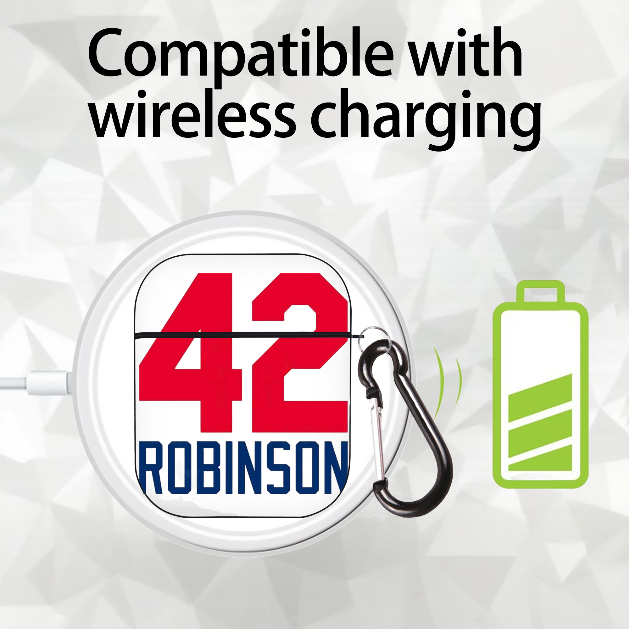  AirPods 2 Case Hard Shell Black, Flexible PC Material, Precise Cutouts, Full Protection, Anti-Fingerprint, Washable, Includes Keychain – Durable & Slim Design