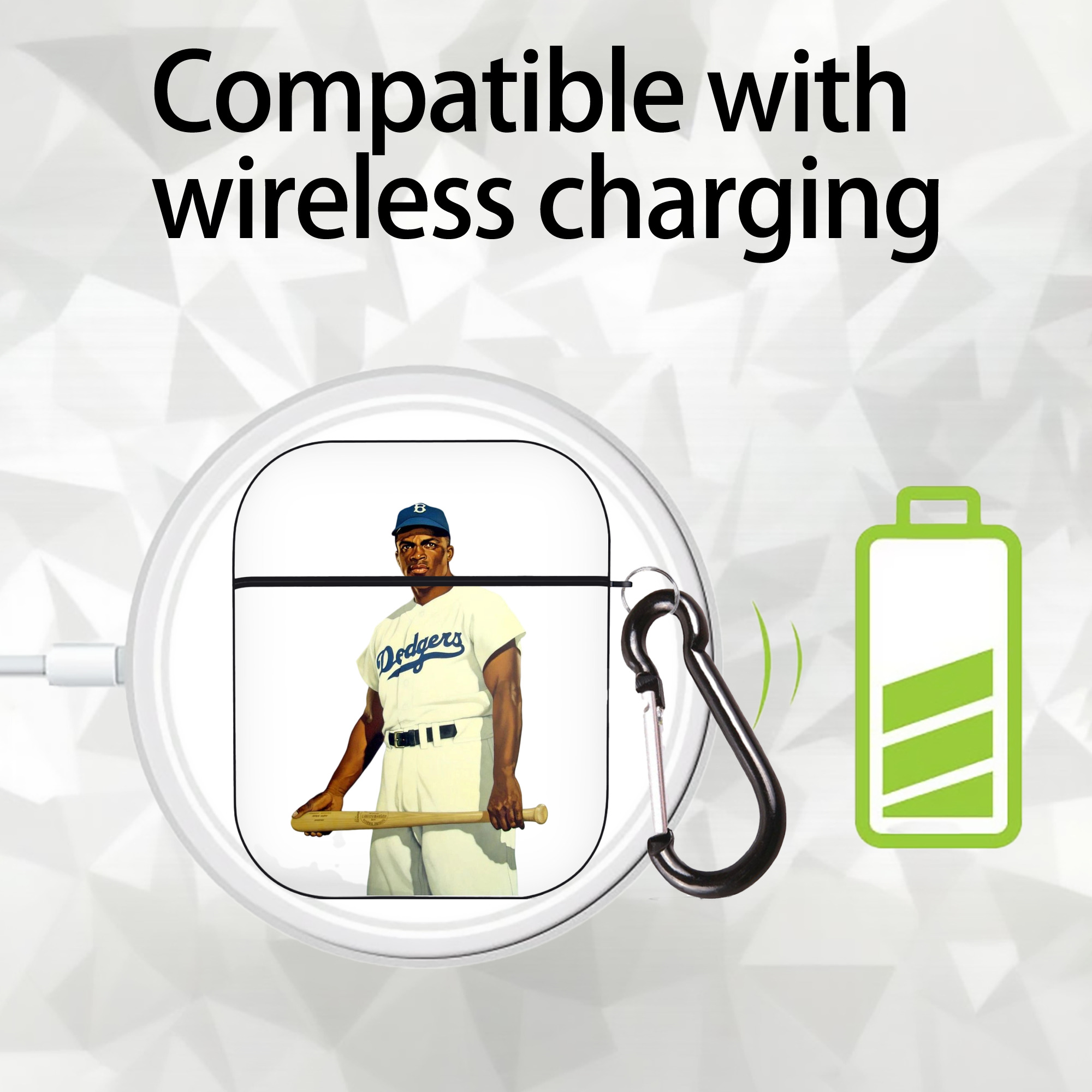  AirPods 2 Case Hard Shell Black, Flexible PC Material, Precise Cutouts, Full Protection, Anti-Fingerprint, Washable, Includes Keychain – Durable & Slim Design