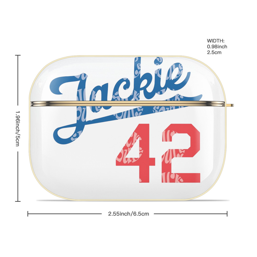  Luxury Gold AirPods Pro Case With Keychain, Flexible PC Material, Full Protection, Precise Cutouts, Anti-Fingerprint, Washable, Durable Design