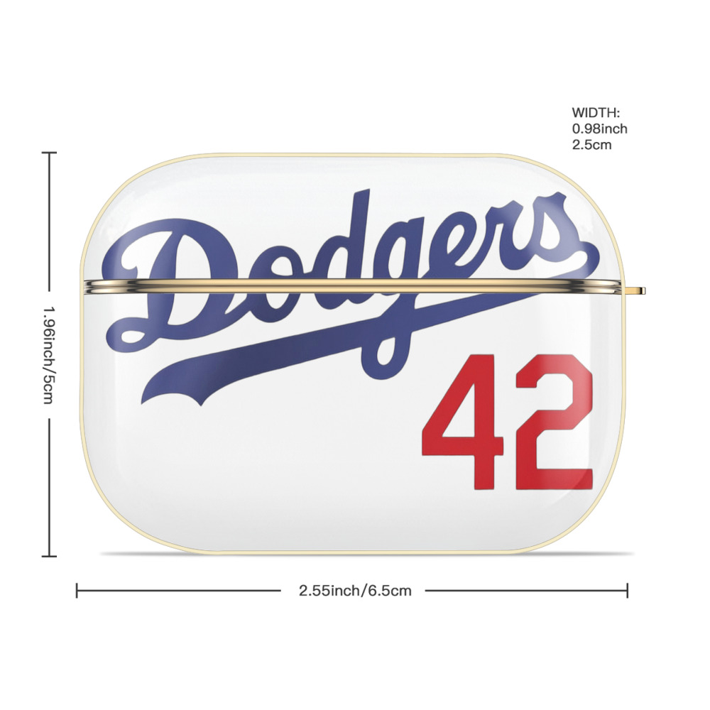  Luxury Gold AirPods Pro Case With Keychain, Flexible PC Material, Full Protection, Precise Cutouts, Anti-Fingerprint, Washable, Durable Design