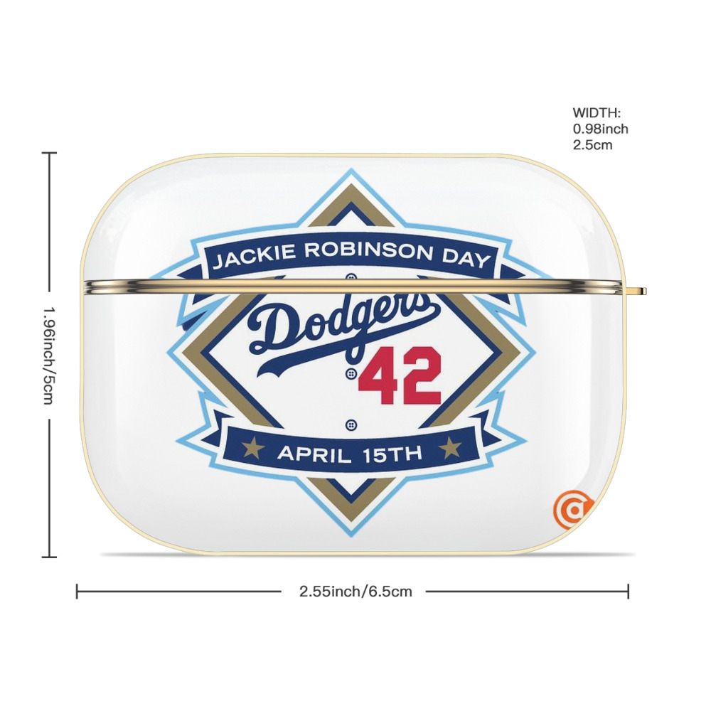  Luxury Gold AirPods Pro Case With Keychain, Flexible PC Material, Full Protection, Precise Cutouts, Anti-Fingerprint, Washable, Durable Design