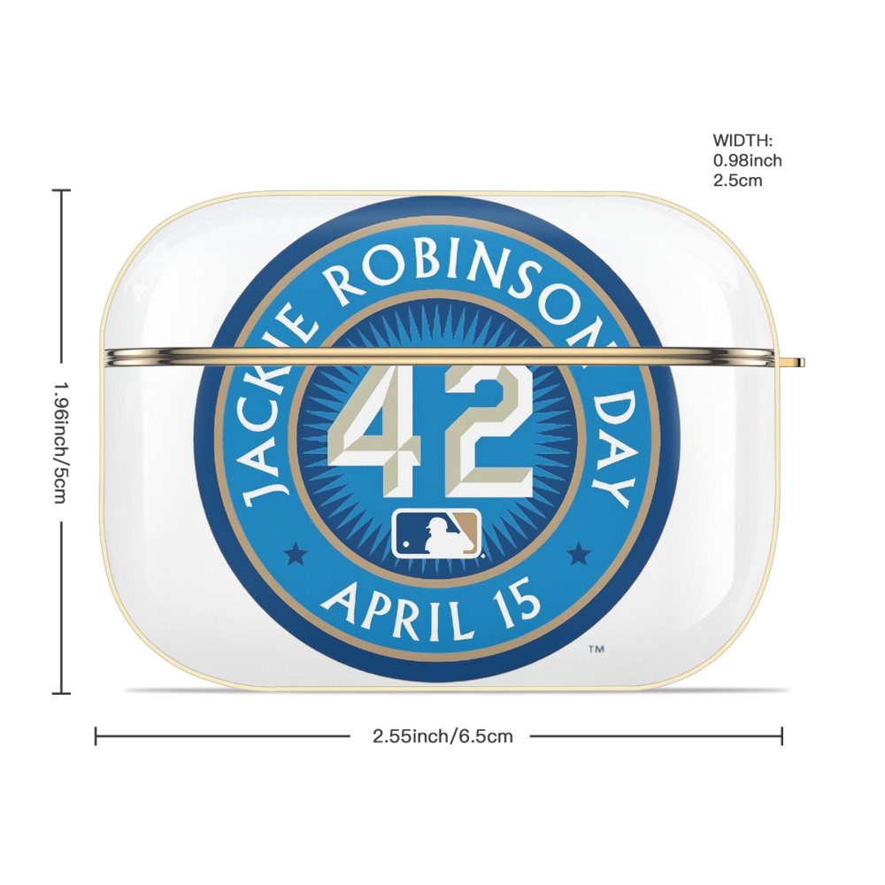  Luxury Gold AirPods Pro Case With Keychain, Flexible PC Material, Full Protection, Precise Cutouts, Anti-Fingerprint, Washable, Durable Design