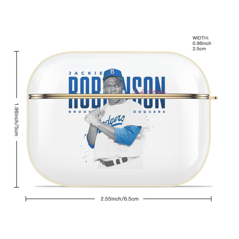  Luxury Gold AirPods Pro Case With Keychain, Flexible PC Material, Full Protection, Precise Cutouts, Anti-Fingerprint, Washable, Durable Design