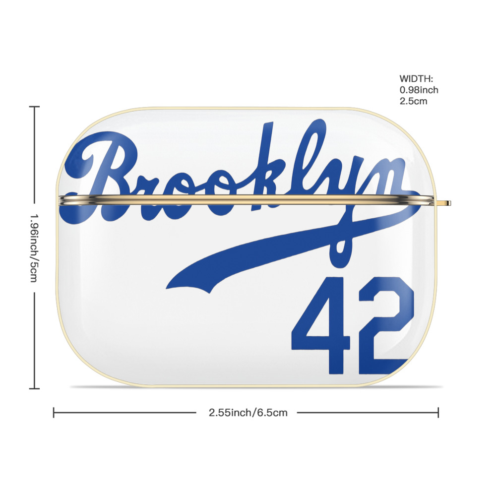  Luxury Gold AirPods Pro Case With Keychain, Flexible PC Material, Full Protection, Precise Cutouts, Anti-Fingerprint, Washable, Durable Design