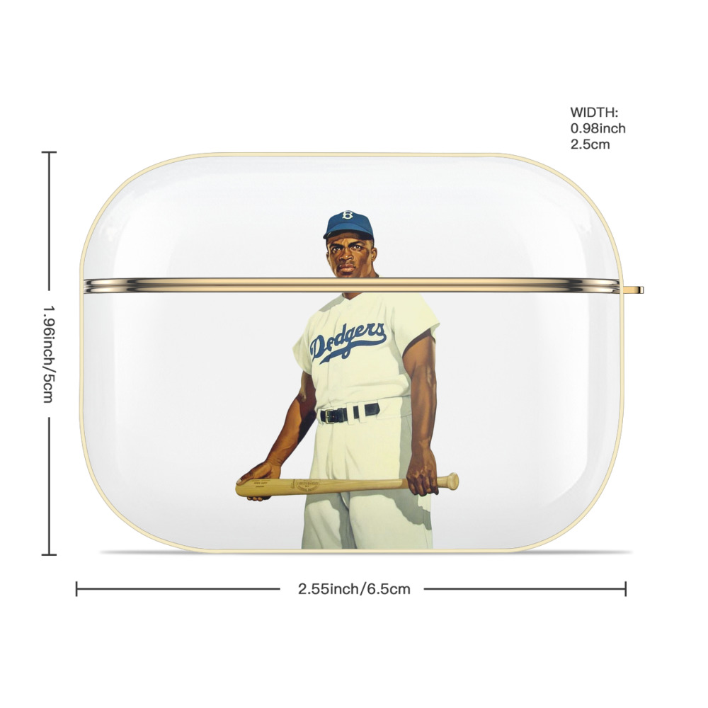  Luxury Gold AirPods Pro Case With Keychain, Flexible PC Material, Full Protection, Precise Cutouts, Anti-Fingerprint, Washable, Durable Design