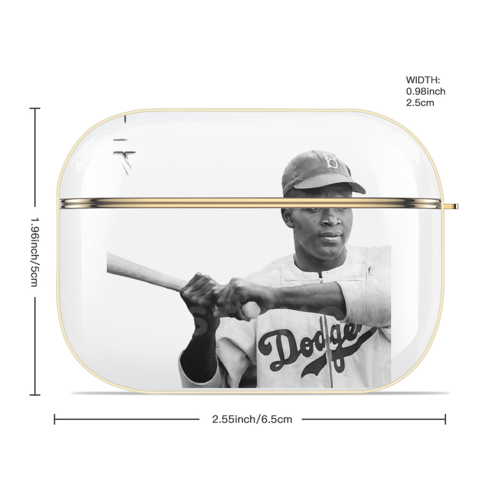  Luxury Gold AirPods Pro Case With Keychain, Flexible PC Material, Full Protection, Precise Cutouts, Anti-Fingerprint, Washable, Durable Design