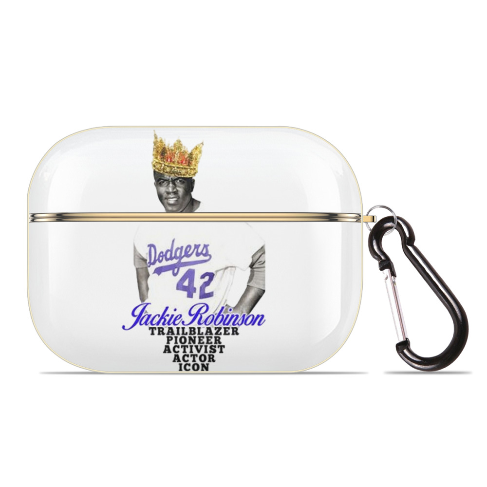  Luxury Gold AirPods Pro Case With Keychain, Flexible PC Material, Full Protection, Precise Cutouts, Anti-Fingerprint, Washable, Durable Design