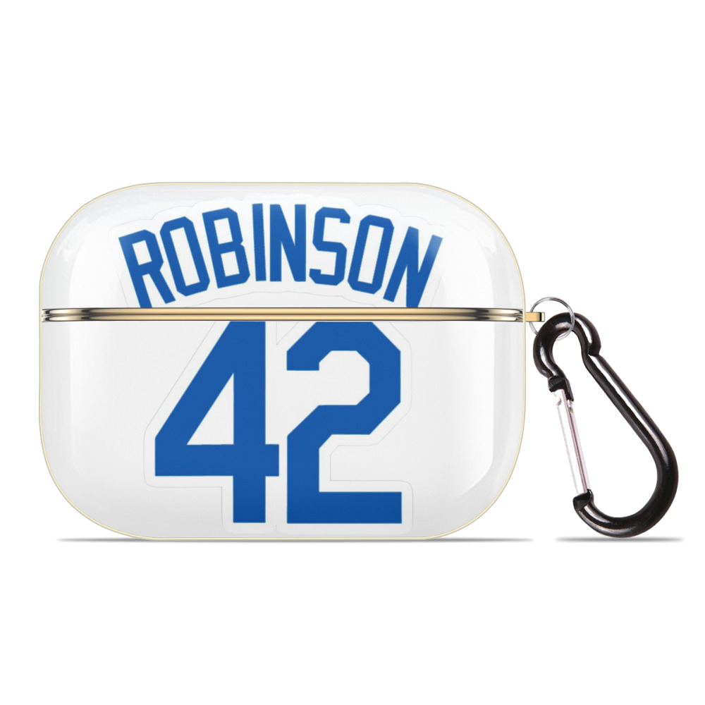  Luxury Gold AirPods Pro Case With Keychain, Flexible PC Material, Full Protection, Precise Cutouts, Anti-Fingerprint, Washable, Durable Design