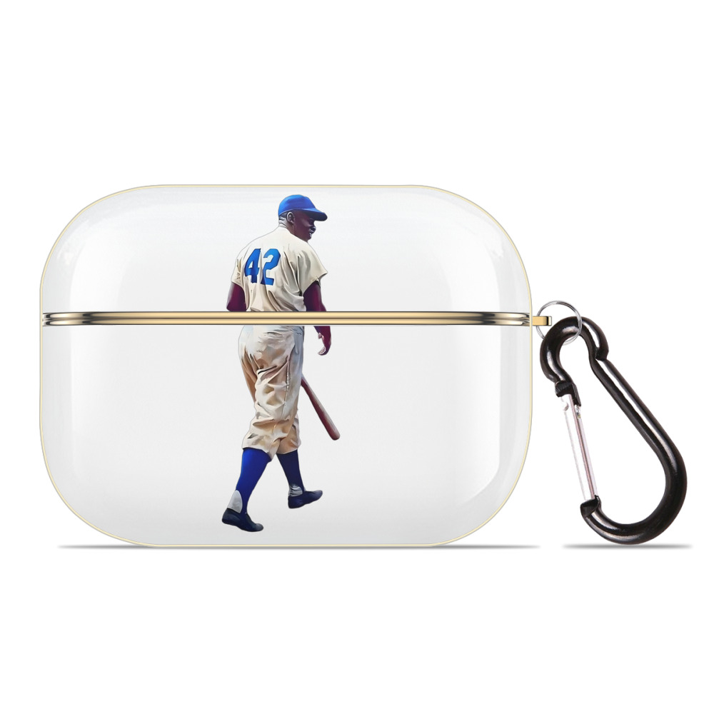  Luxury Gold AirPods Pro Case With Keychain, Flexible PC Material, Full Protection, Precise Cutouts, Anti-Fingerprint, Washable, Durable Design