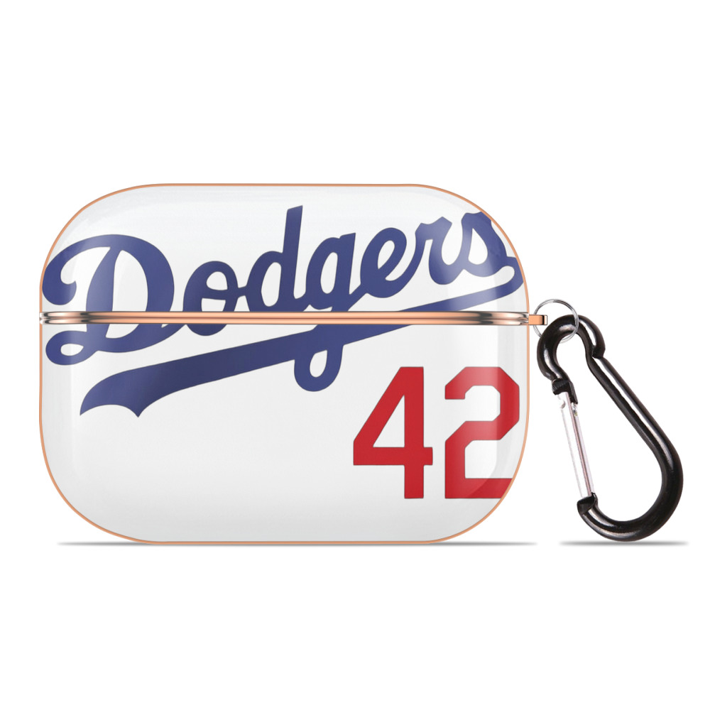  AirPods Pro Protective Case Rose Gold, Flexible PC Material, Precise Fit, Anti-Slip Cover, Full Protection, Fingerprint Resistant, Washable With Keychain