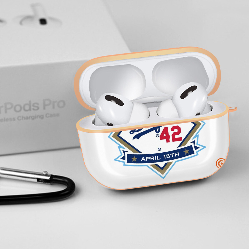  AirPods Pro Protective Case Rose Gold, Flexible PC Material, Precise Fit, Anti-Slip Cover, Full Protection, Fingerprint Resistant, Washable With Keychain