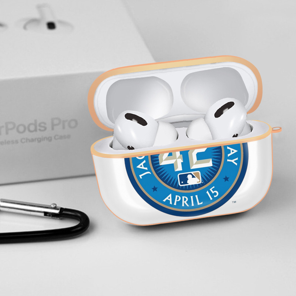  AirPods Pro Protective Case Rose Gold, Flexible PC Material, Precise Fit, Anti-Slip Cover, Full Protection, Fingerprint Resistant, Washable With Keychain