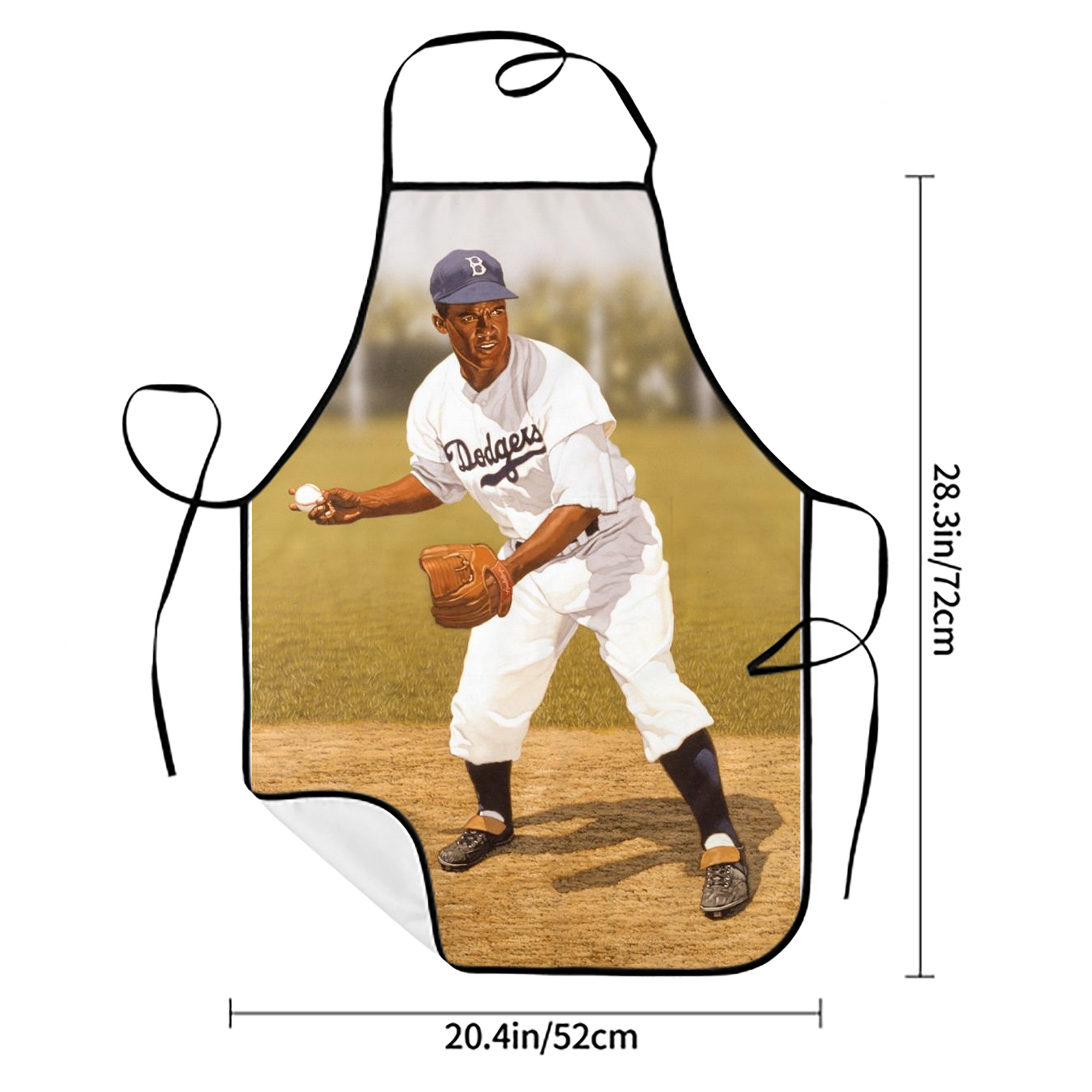  Stain-Resistant Polyester Apron With Pocket – Full Print, Waterproof, Anti-Wrinkle, Anti-Pilling – Ideal For Kitchen, BBQ, Restaurant, Salon & More