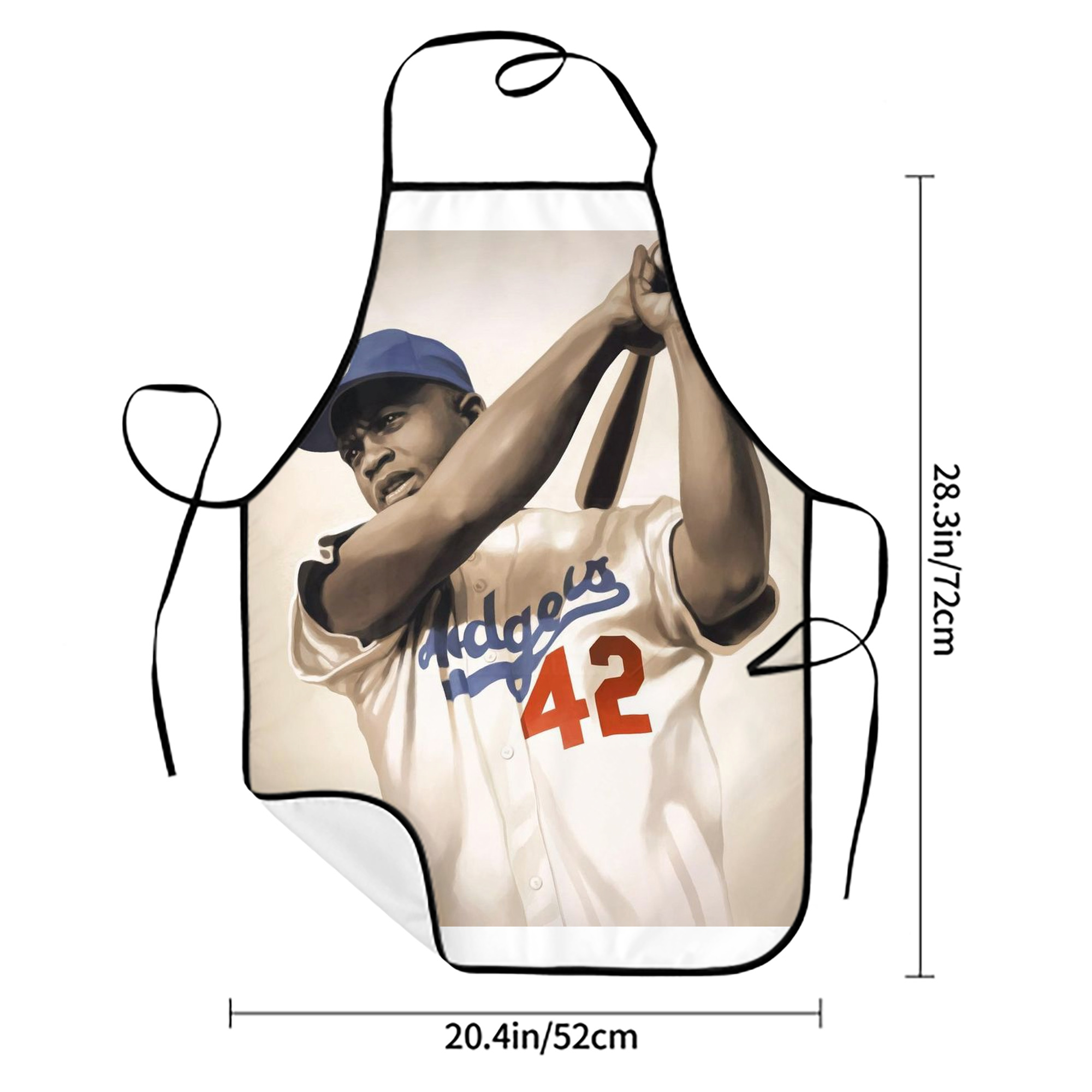  Stain-Resistant Polyester Apron With Pocket – Full Print, Waterproof, Anti-Wrinkle, Anti-Pilling – Ideal For Kitchen, BBQ, Restaurant, Salon & More