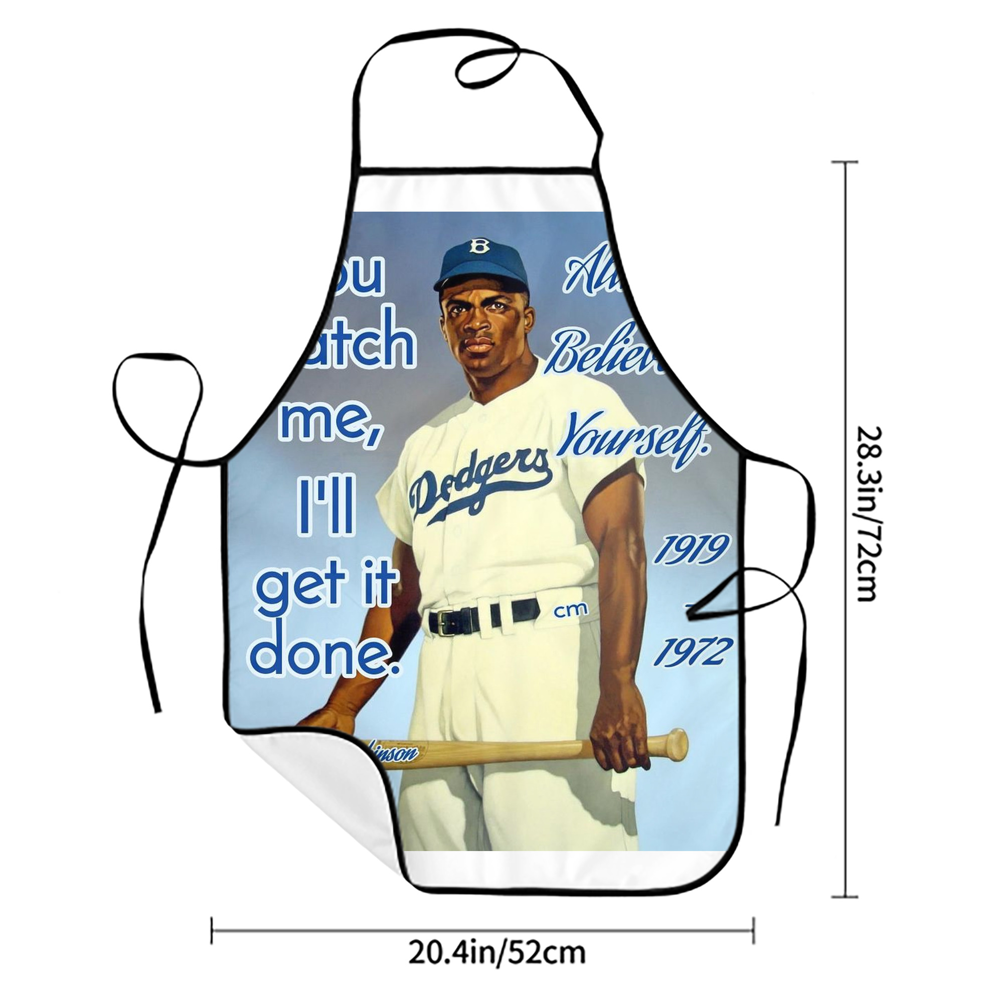  Stain-Resistant Polyester Apron With Pocket – Full Print, Waterproof, Anti-Wrinkle, Anti-Pilling – Ideal For Kitchen, BBQ, Restaurant, Salon & More